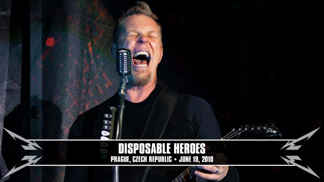Watch the “Disposable Heroes (Prague, Czech Republic - June 19, 2010)” Video