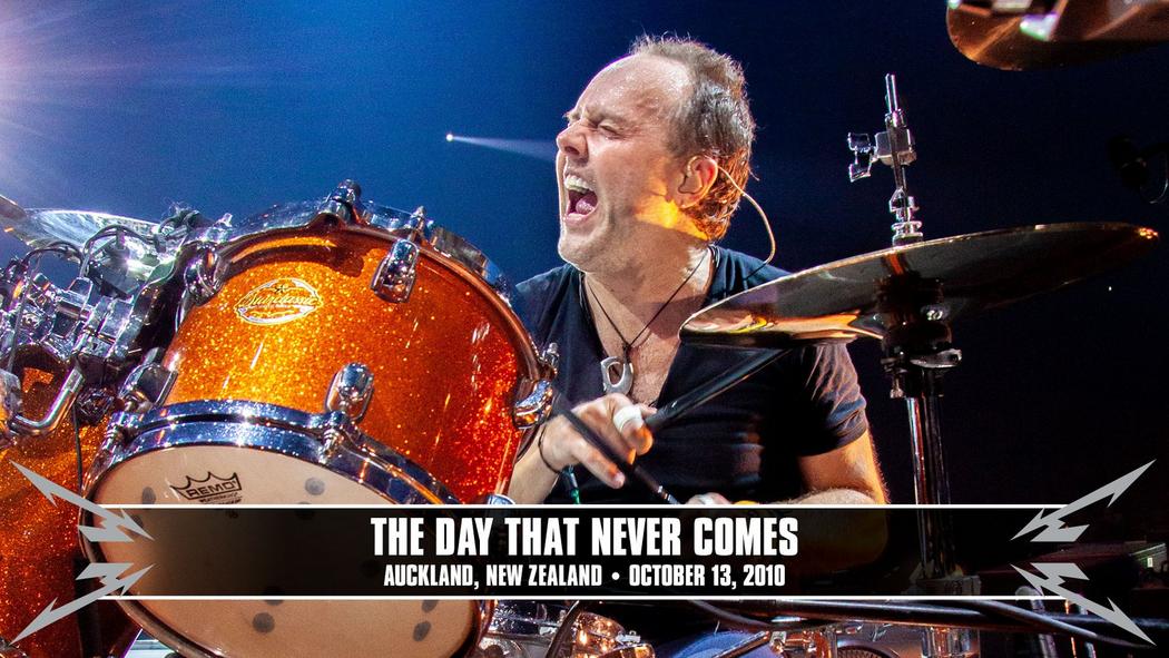 Watch the “The Day That Never Comes (Auckland, New Zealand - October 13, 2010)” Video
