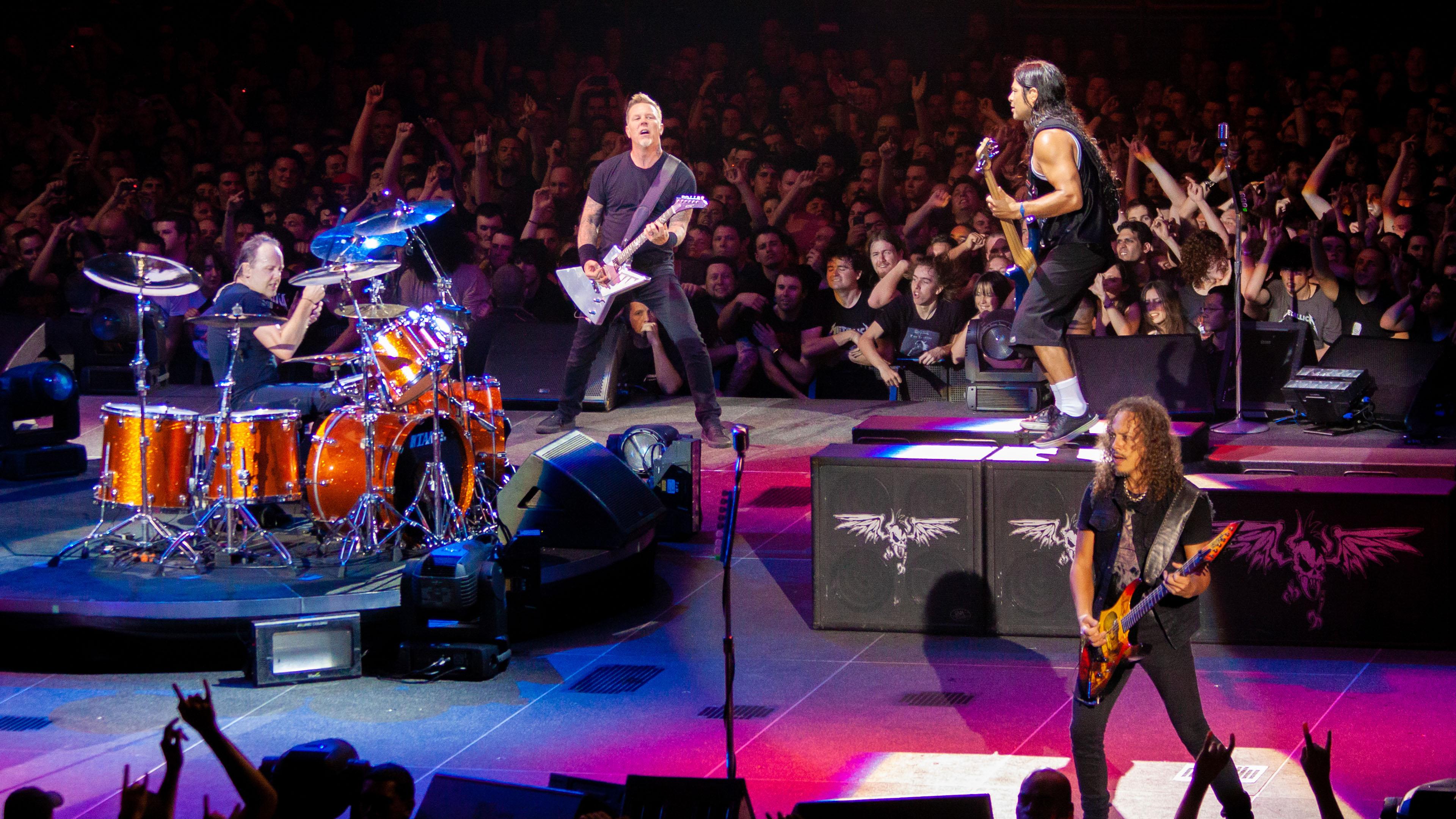 Metallica at Brisbane Entertainment Centre in Brisbane, Australia 