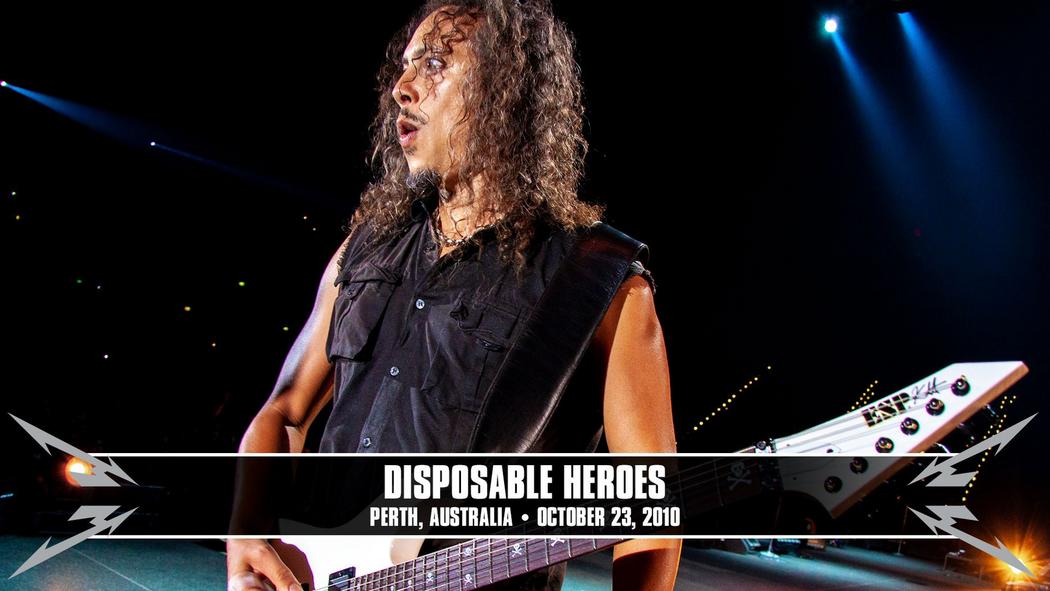 Watch the “Disposable Heroes (Perth, Australia - October 23, 2010)” Video