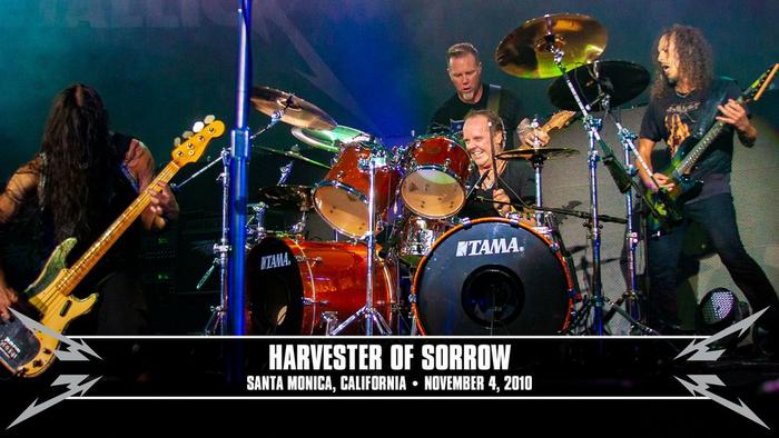Watch the “Harvester of Sorrow (Santa Monica, CA - November 4, 2010)” Video