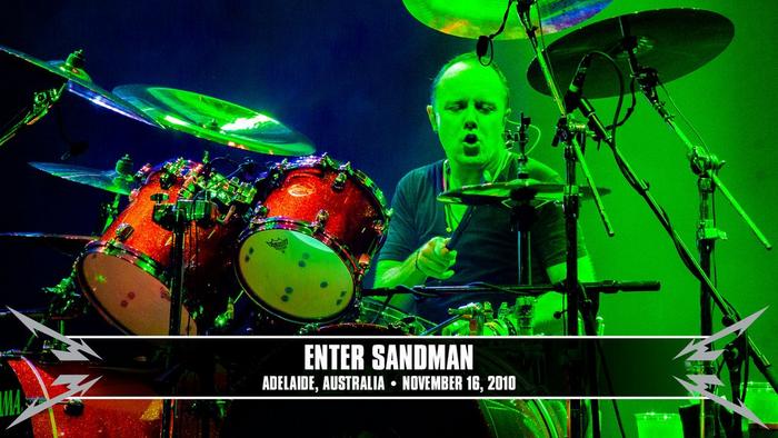 Watch the “Enter Sandman (Adelaide, Australia - November 16, 2010)” Video