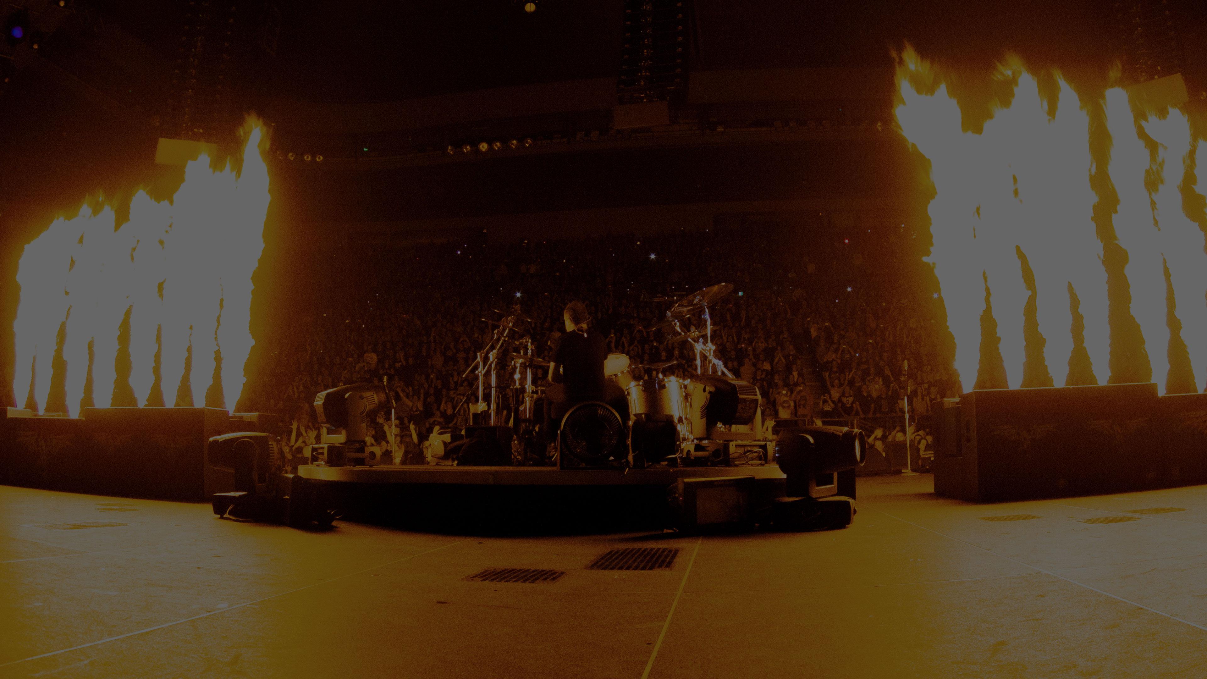 Metallica at Rod Laver Arena in Melbourne, Australia on November 18, 2010
