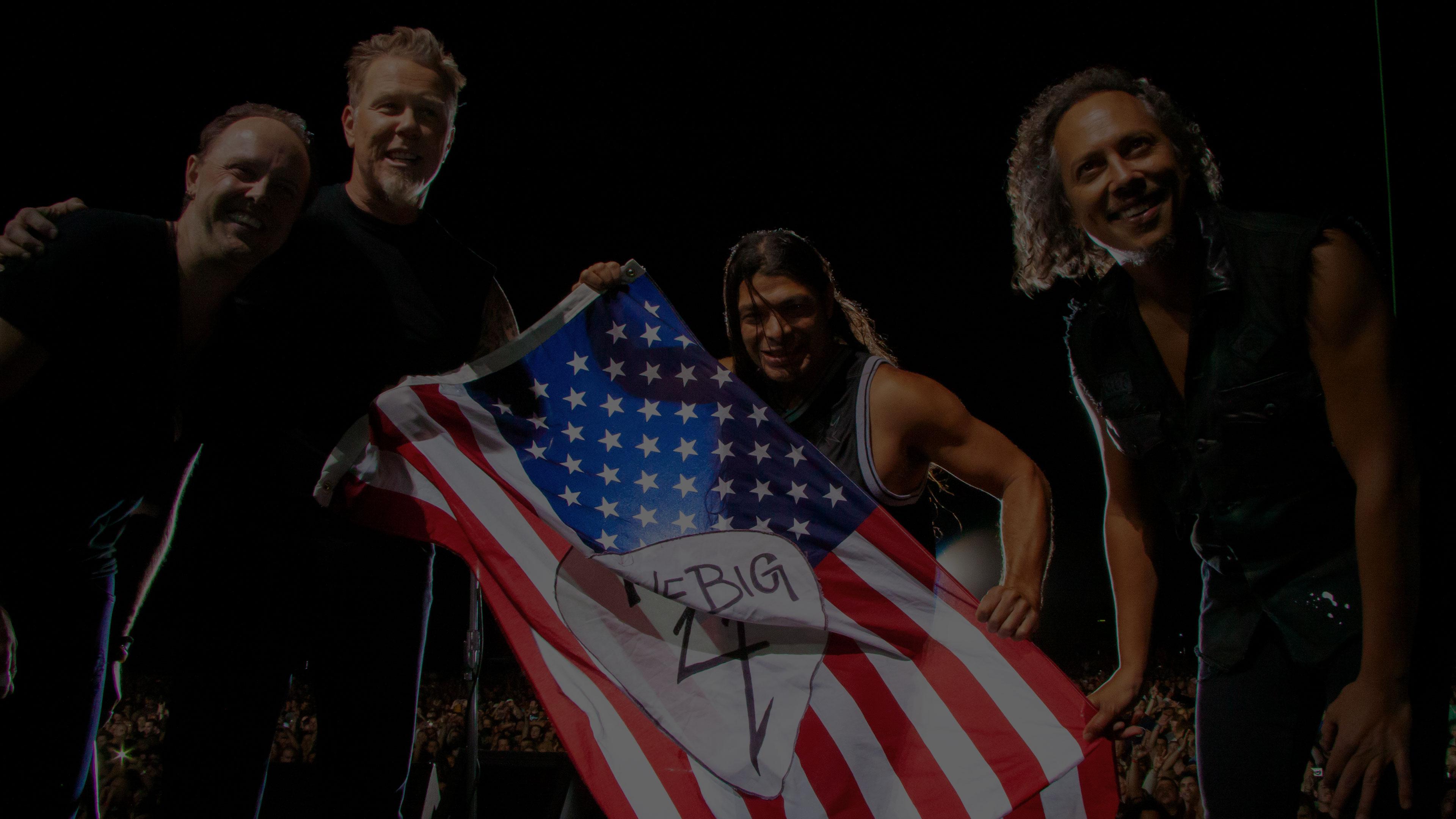 Metallica at The Big 4 at Empire Polo Club in Indio, CA on April 23, 2011