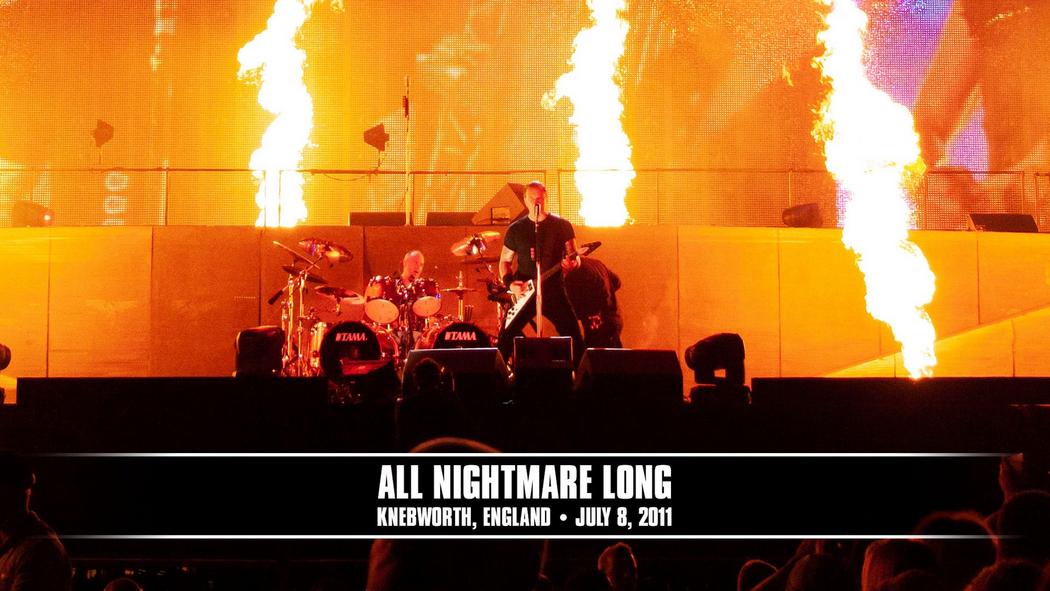 Watch the “All Nightmare Long (Knebworth, England - July 8, 2011)” Video