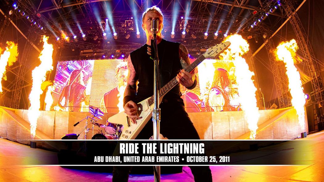 Watch the “Ride the Lightning (Abu Dhabi, United Arab Emirates - October 25, 2011)” Video