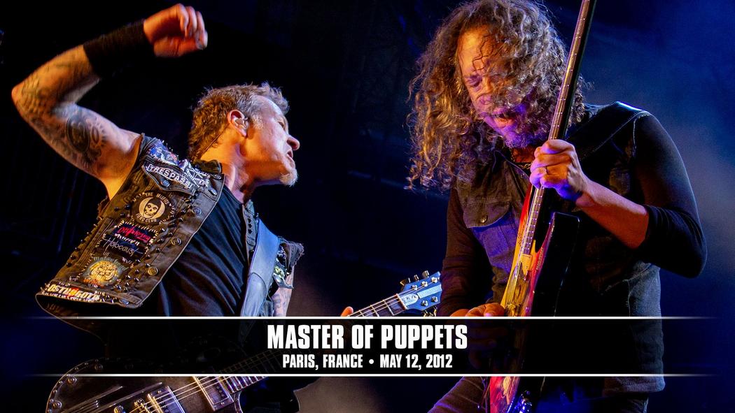 Watch the “Master of Puppets (Paris, France - May 12, 2012)” Video