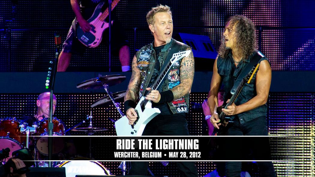 Watch the “Ride the Lightning (Werchter, Belgium - 2012)” Video