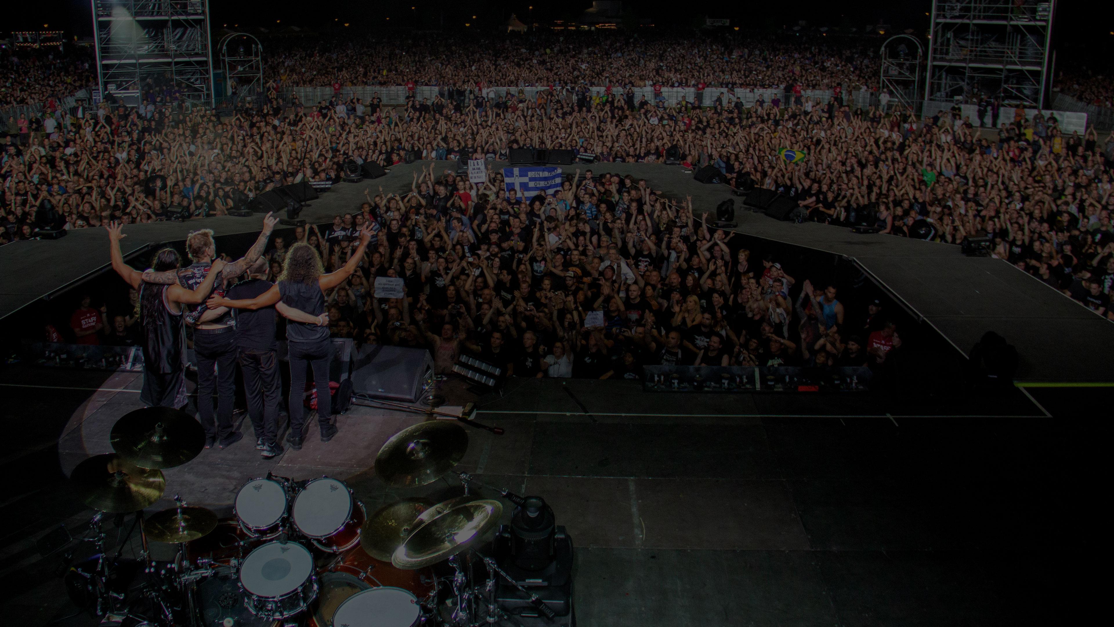 Metallica at Sonisphere at Rives du Lac in Yverdon-les-Bains, Switzerland on May 30, 2012