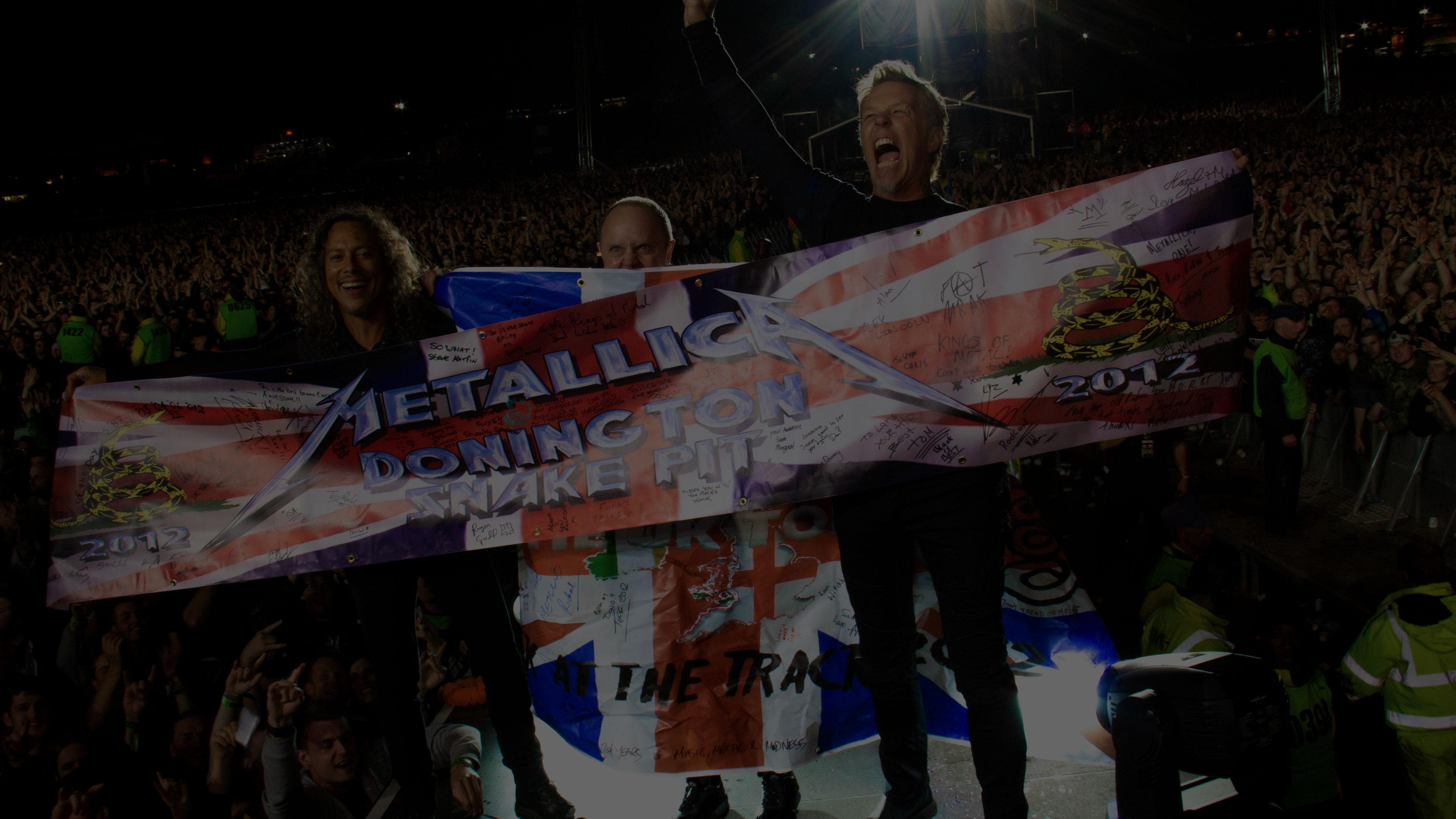 Metallica at Download Festival at Donington Park in Castle Donington, England on June 9, 2012