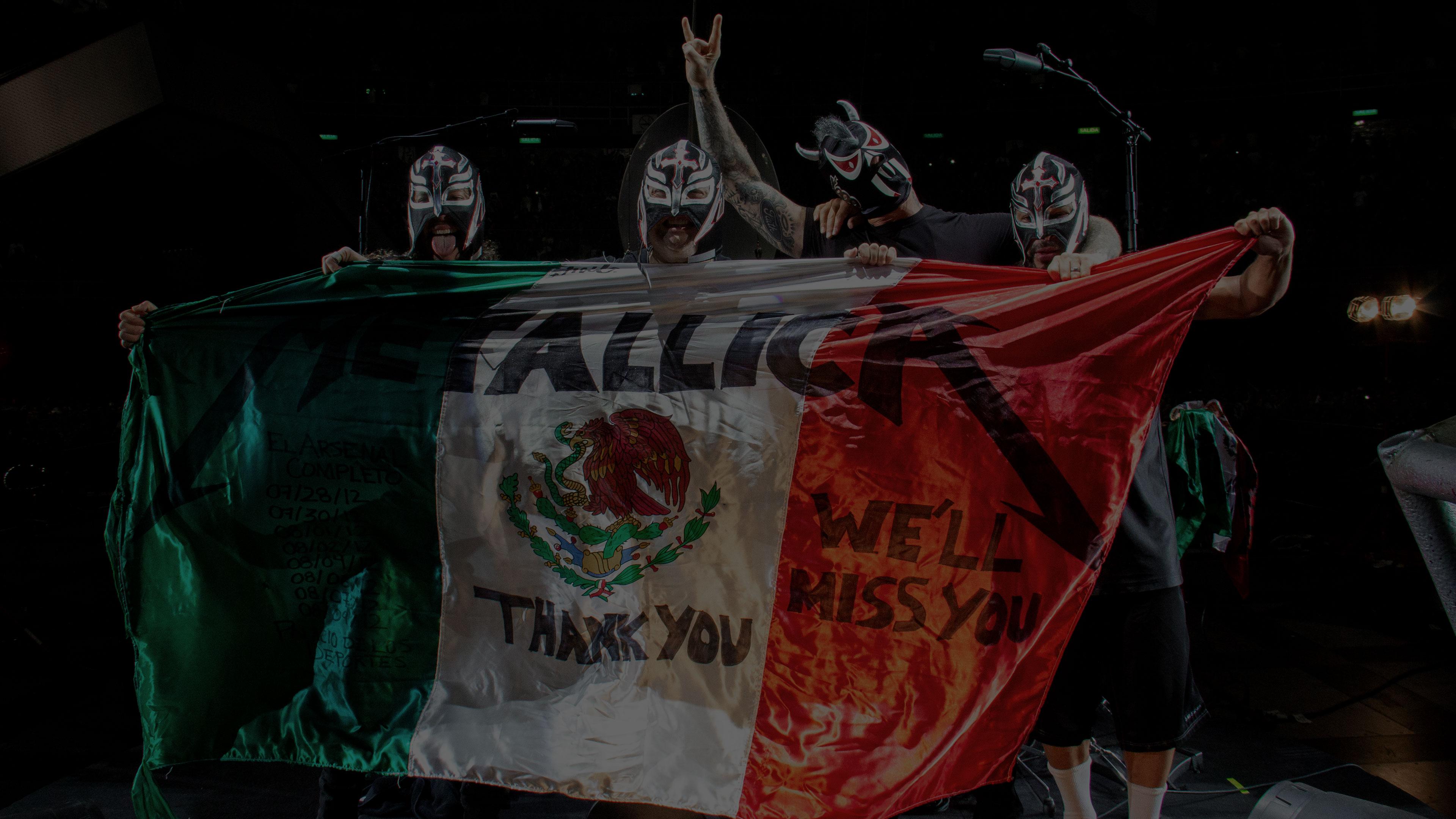 Metallica at Palacio de los Deportes in Mexico City, Mexico on August 9, 2012