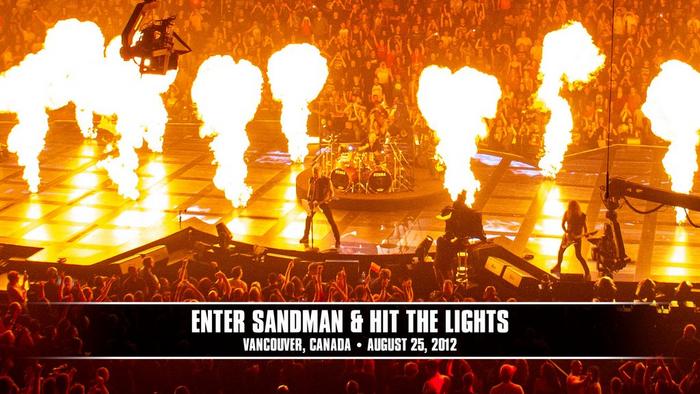 Watch the “Enter Sandman & Hit the Lights (Vancouver, Canada - August 25, 2012)” Video