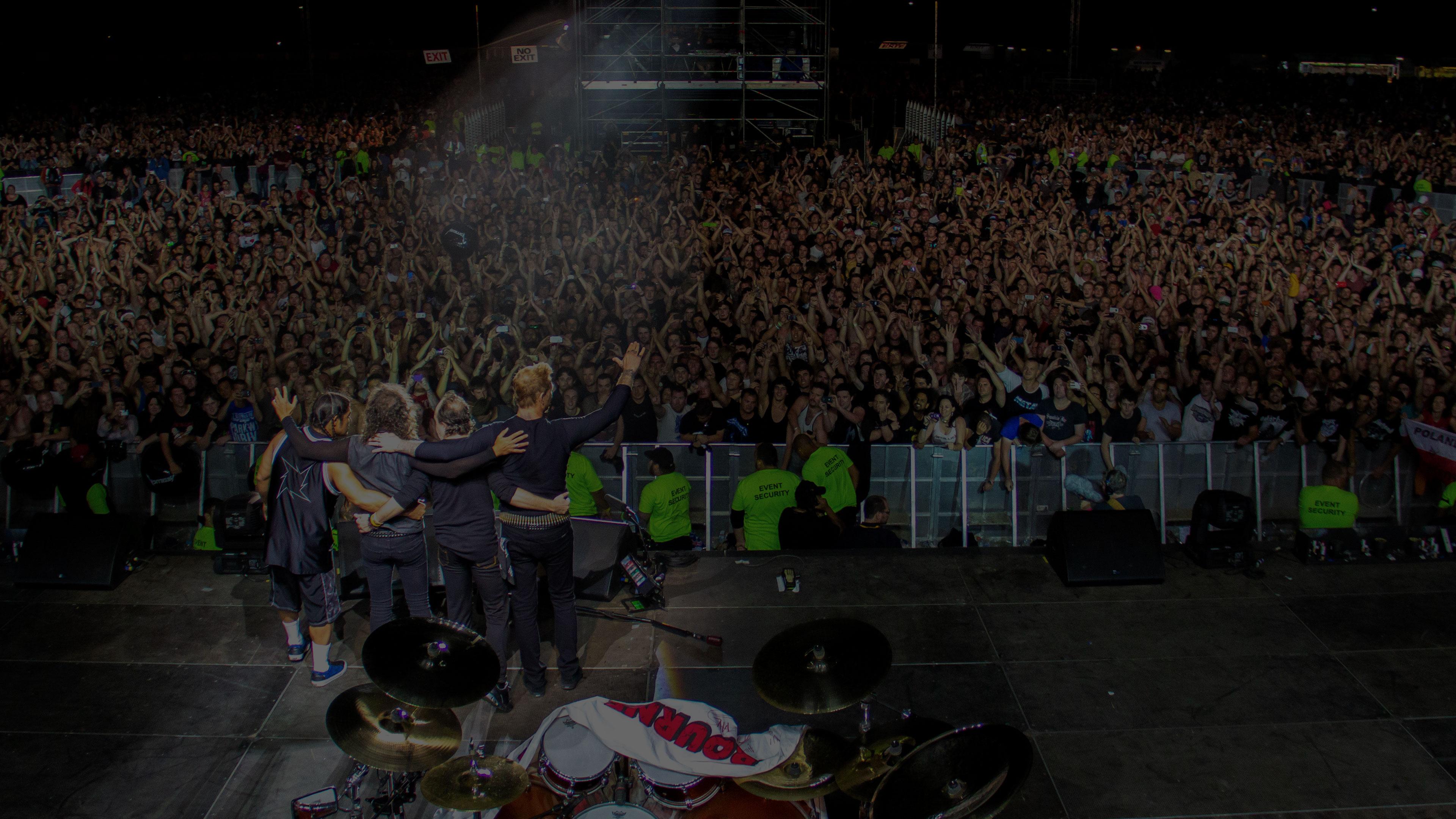 Metallica at Soundwave Festival at Flemington Racecourse in Melbourne, Australia on March 1, 2013