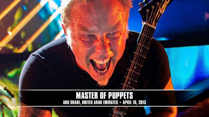 Watch the “Master of Puppets (Abu Dhabi, UAE - April 19, 2013)” Video