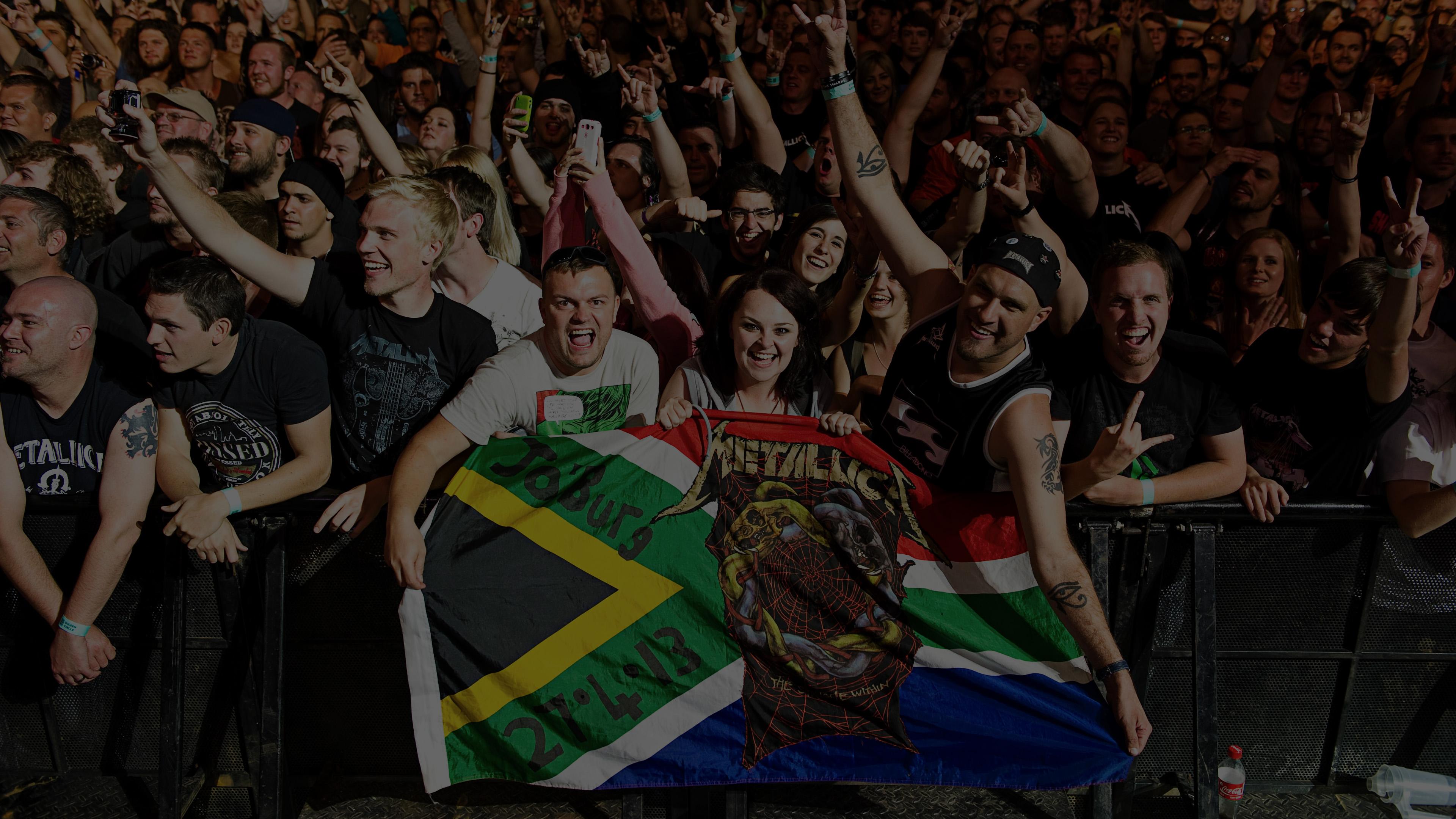 Banner Image for the photo gallery from the gig in Johannesburg, South Africa shot on April 27, 2013