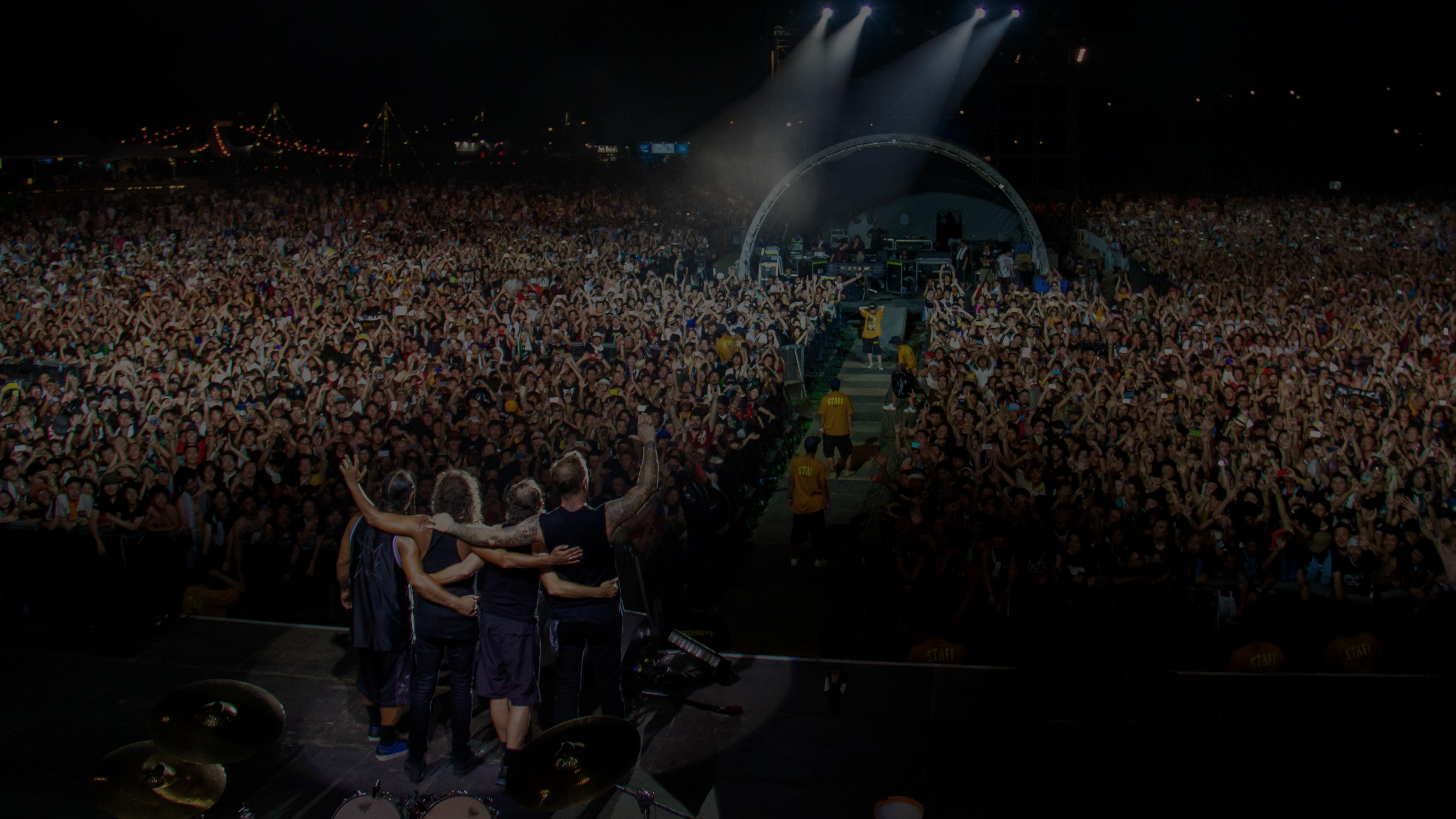 Metallica at Summer Sonic at Maishima in Osaka, Japan on August 11, 2013