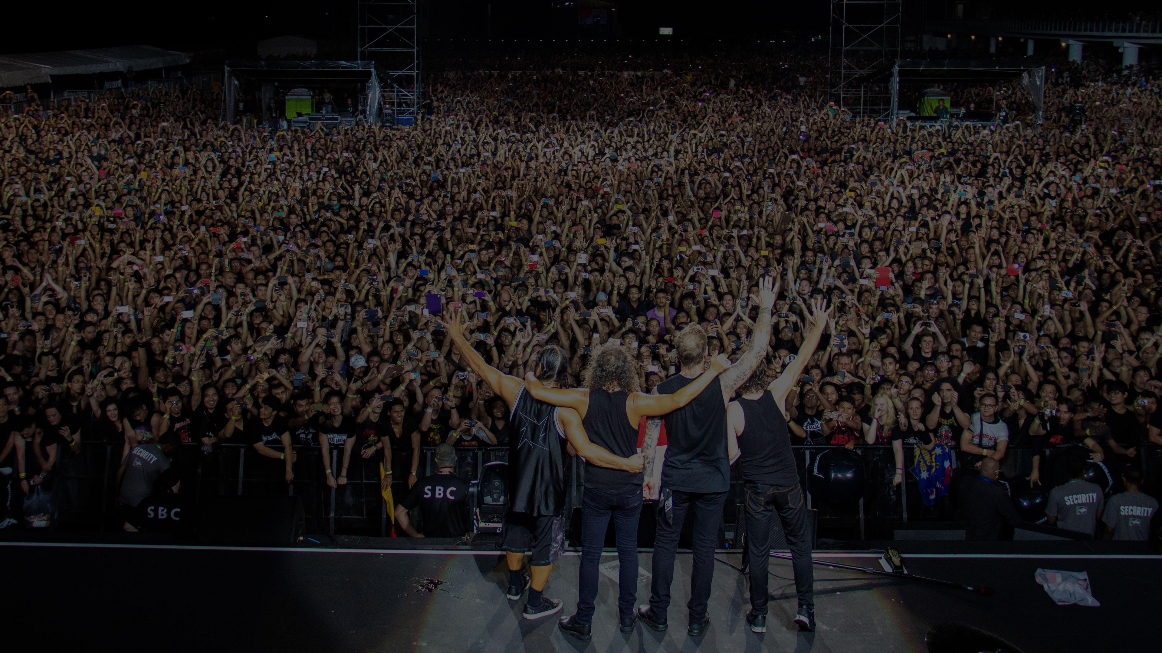 Metallica at Changi Exhibition Centre in Singapore, Singapore on August 24, 2013