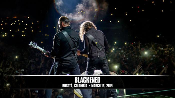 Watch the “Blackened (Bogotá, Colombia - March 16, 2014)” Video