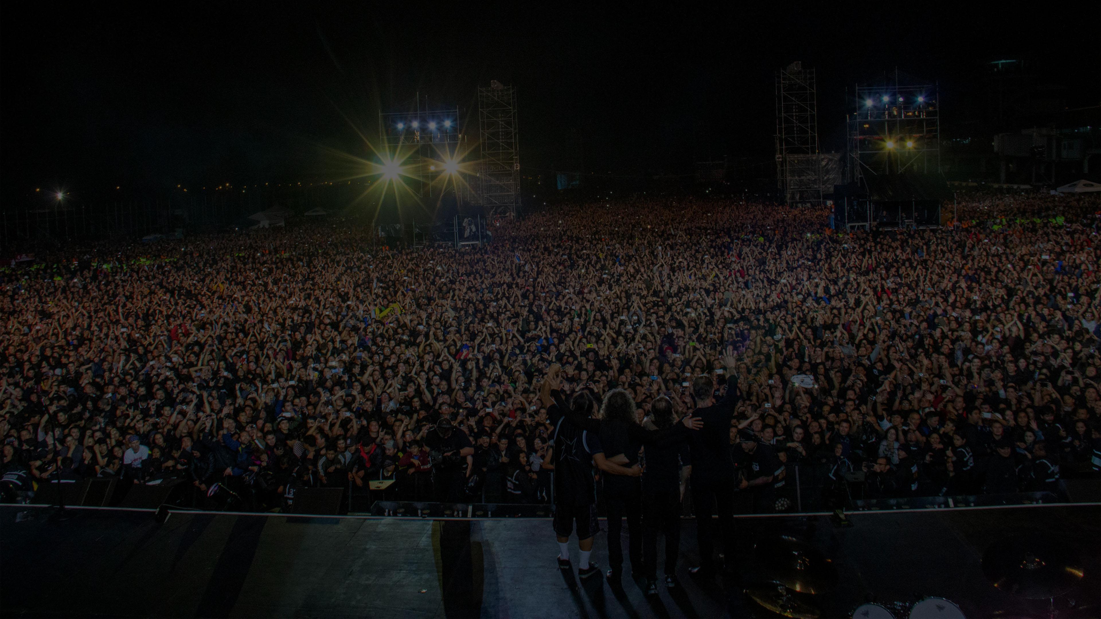 Metallica at Parque Bicentenario in Quito, Ecuador on March 18, 2014
