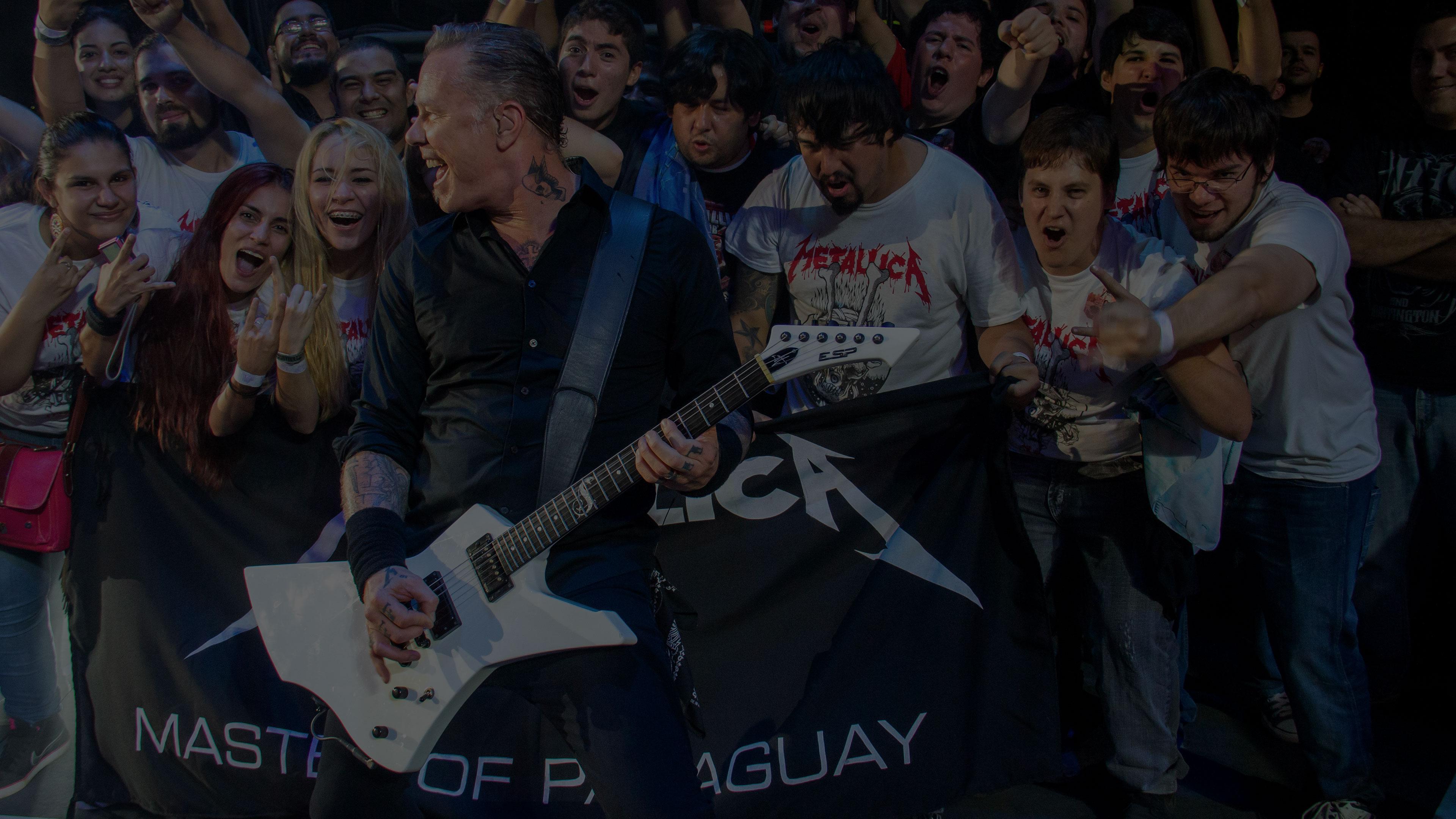 Metallica at Jockey Club in Asunción, Paraguay on March 24, 2014