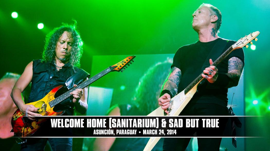Watch the “Welcome Home (Sanitarium) &amp; Sad But True (Asunción, Paraguay - March 24, 2014)” Video