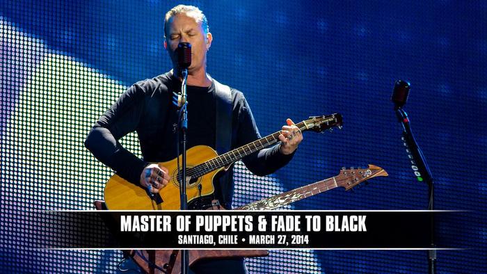 Watch the “Master of Puppets & Fade to Black (Santiago, Chile - March 27, 2014)” Video