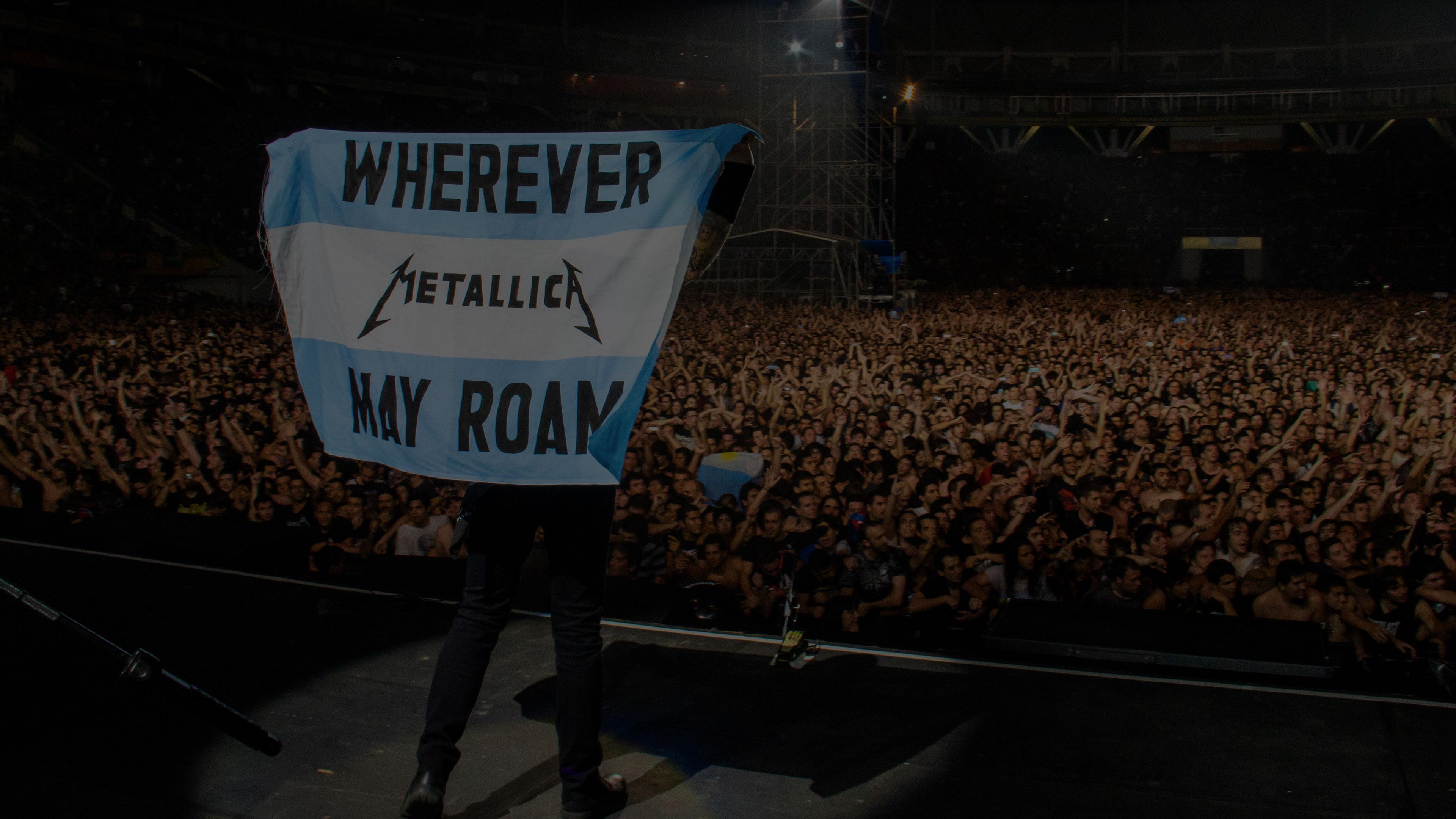 Metallica at Estadio Ciudad de La Plata in Buenos Aires, Argentina on March 29, 2014