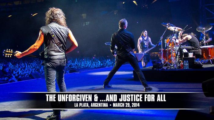 Watch the “The Unforgiven & ...And Justice for All (Buenos Aires, Argentina - March 29, 2014)” Video