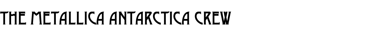 Metallica Would Like to Thank Heading the Coke Zero Crew