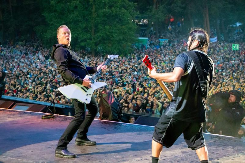 Metallica at Sonisphere at Hietaniemi in Helsinki, Finland on May 28 ...