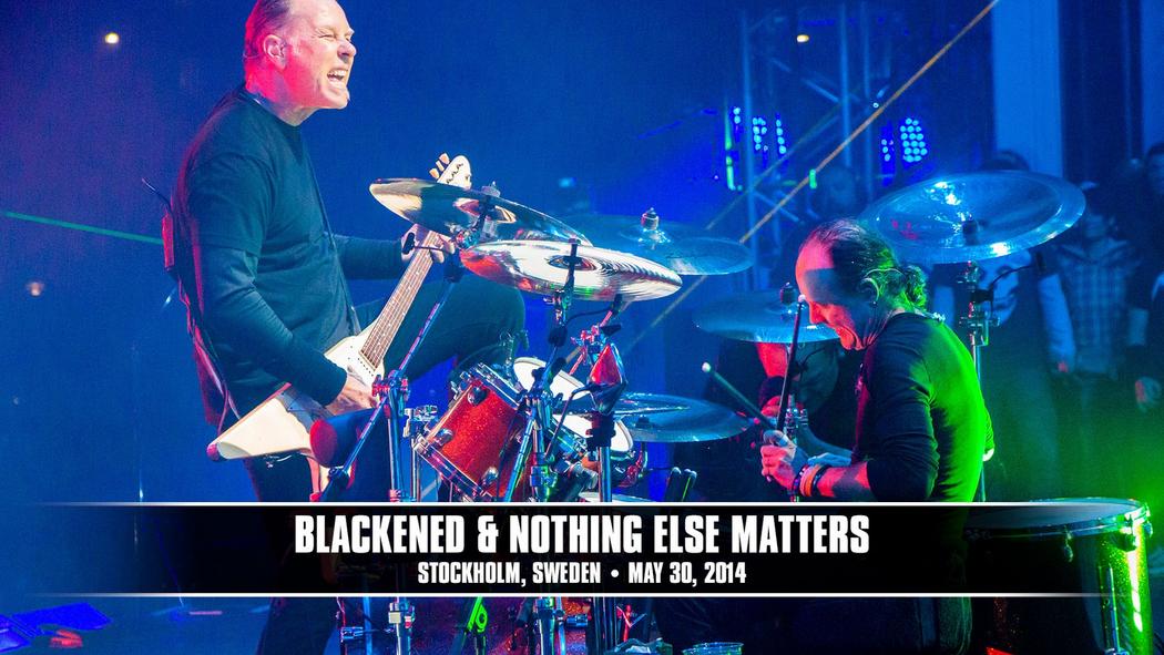 Watch the “Blackened &amp; Nothing Else Matters (Stockholm, Sweden - May 30, 2014)” Video