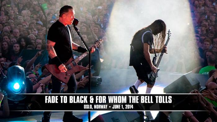 Watch the “Fade to Black & For Whom the Bell Tolls (Oslo, Norway - June 1, 2014)” Video