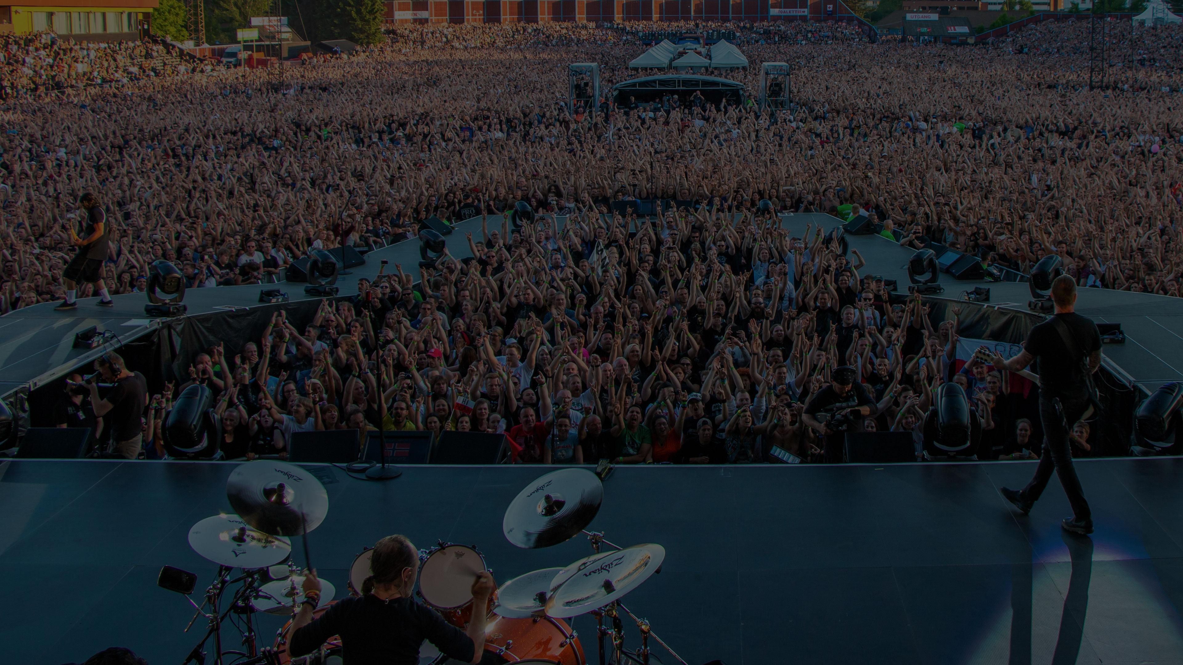 Metallica at Sonisphere at Valle Hovin in Oslo, Norway on June 1, 2014