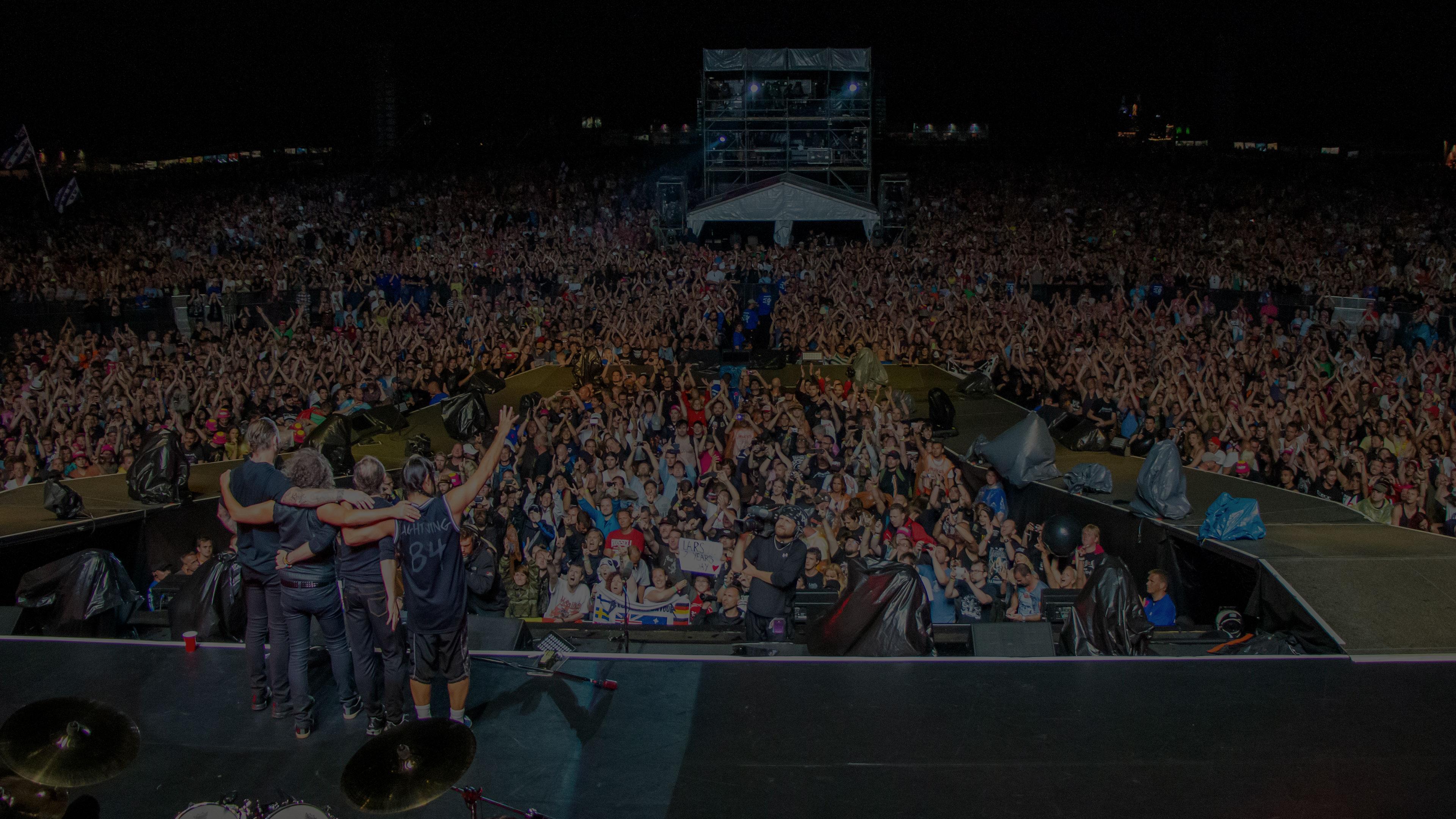 Metallica at Pinkpop at Megaland in Landgraaf, Netherlands on June 9, 2014