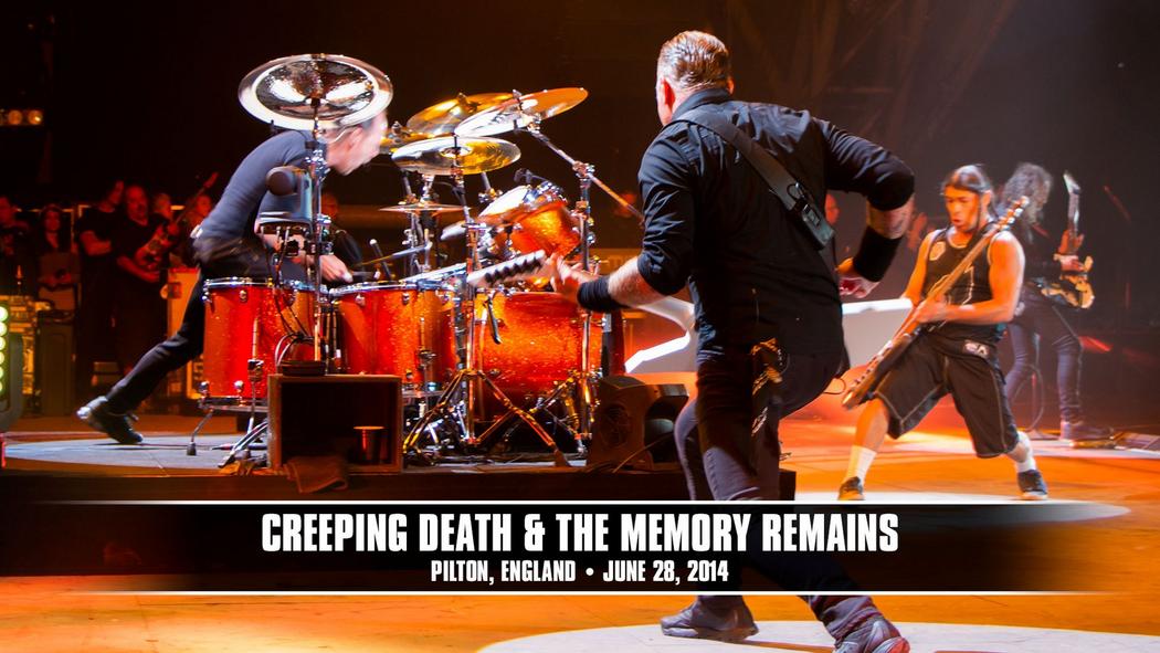 Watch the “Creeping Death &amp; The Memory Remains (Glastonbury, England - June 28, 2014)” Video