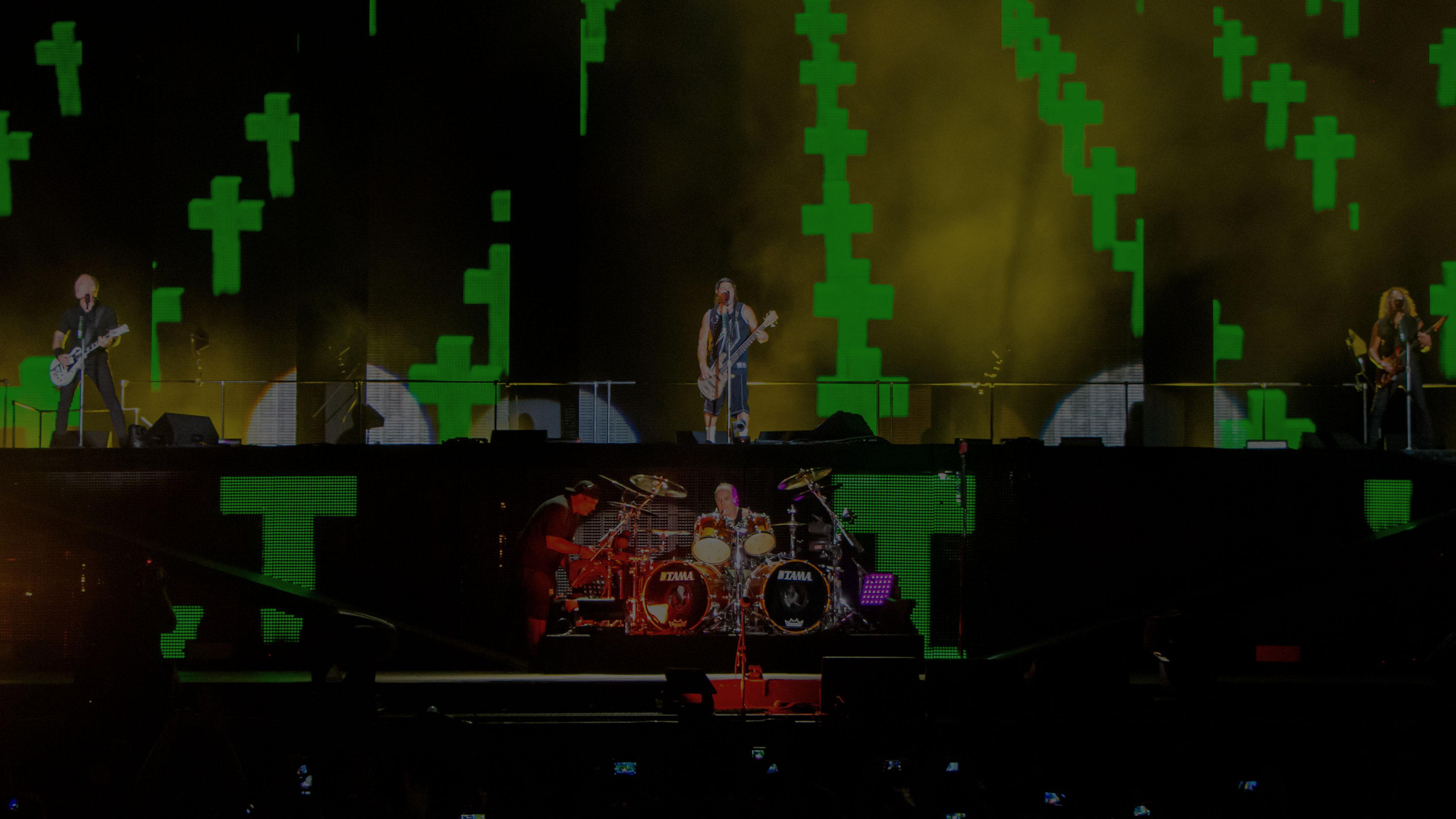 Metallica at Rock in Rome Sonisphere at Ippodromo delle Capannelle in Rome, Italy on July 1, 2014