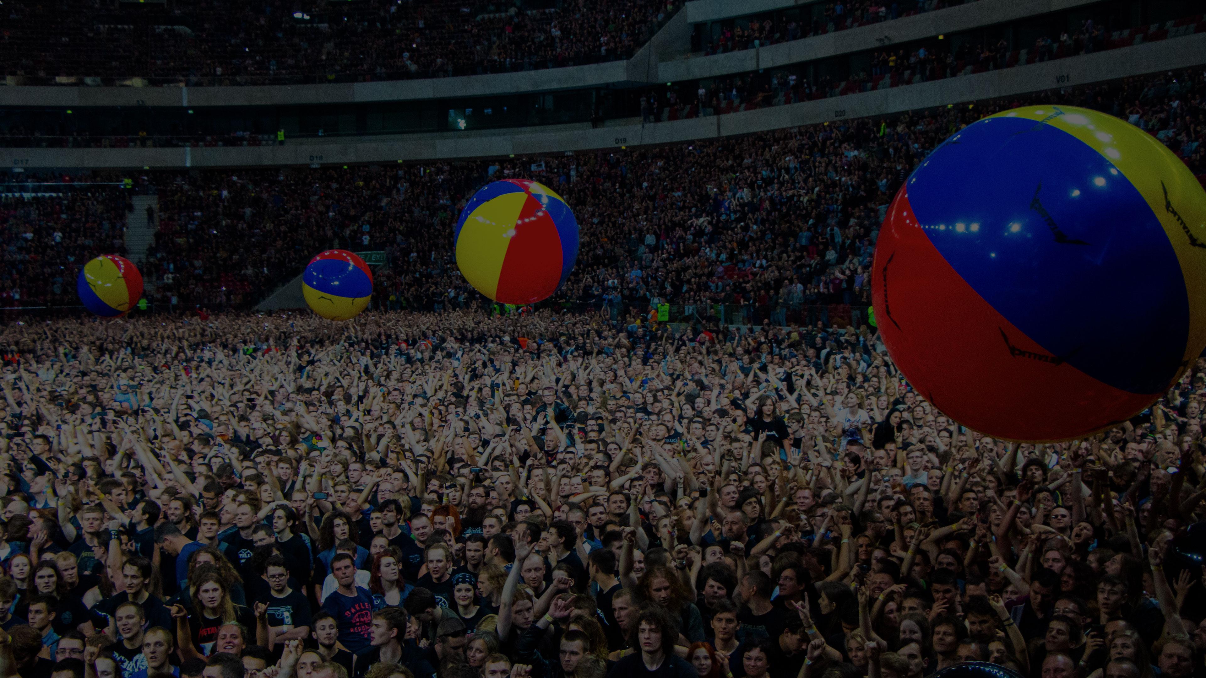 Metallica at Sonisphere at Stadion Narodowy in Warsaw, Poland on July 11, 2014