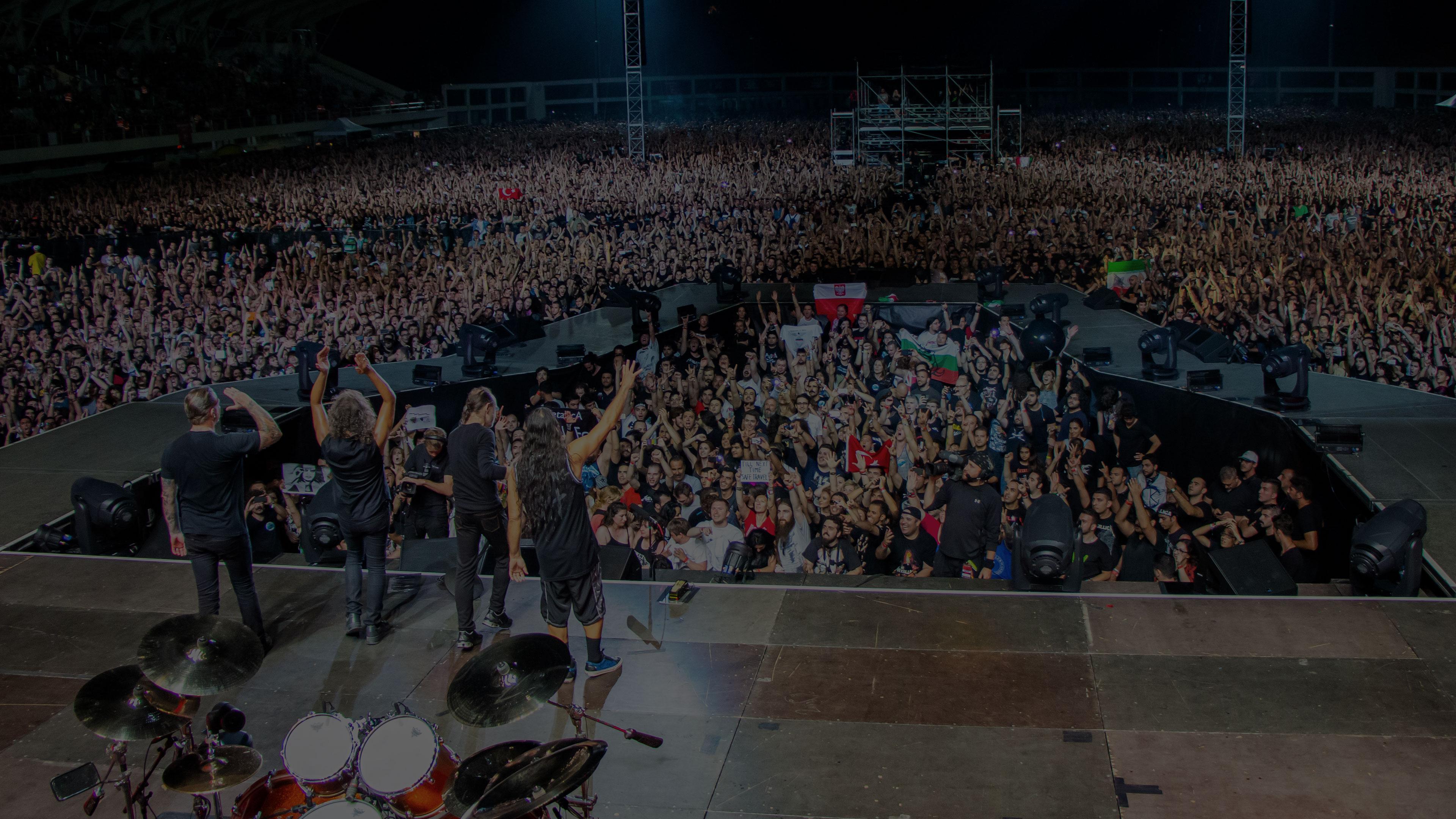 Metallica at İTÜ Stadium in Istanbul, Turkey on July 13, 2014