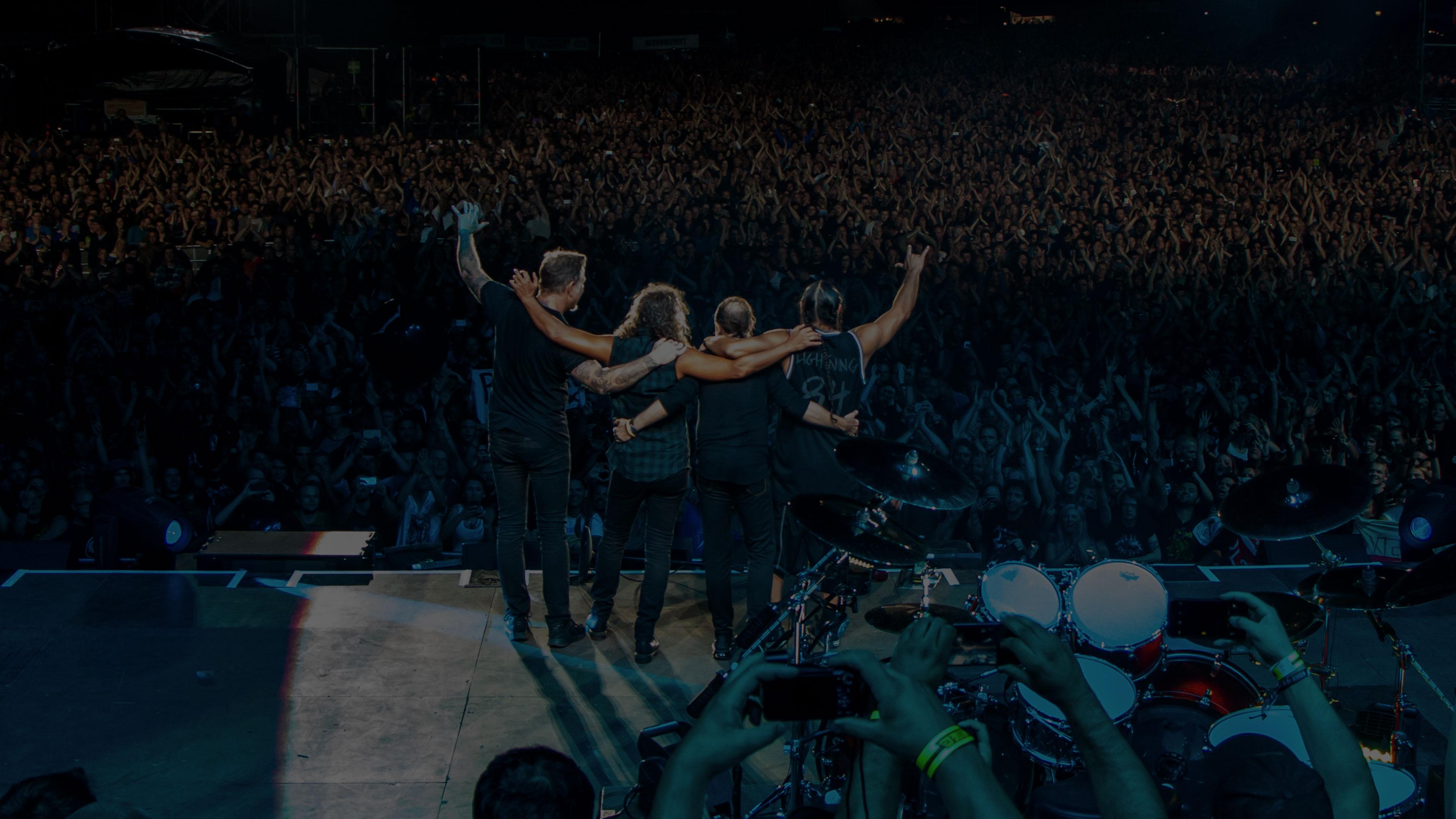 Metallica at Koengen in Bergen, Norway on August 20, 2015
