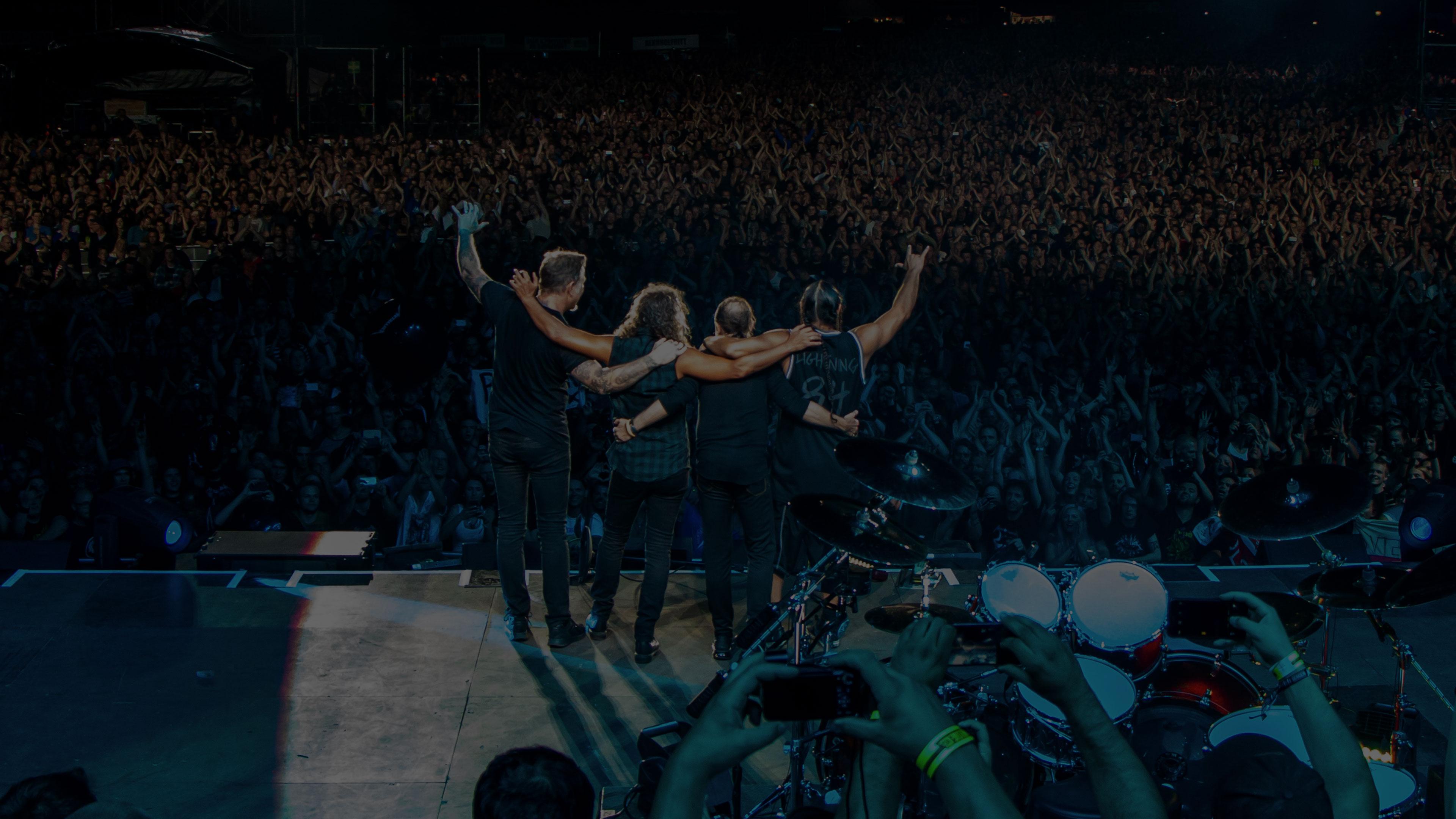 Metallica at Koengen in Bergen, Norway on August 20, 2015
