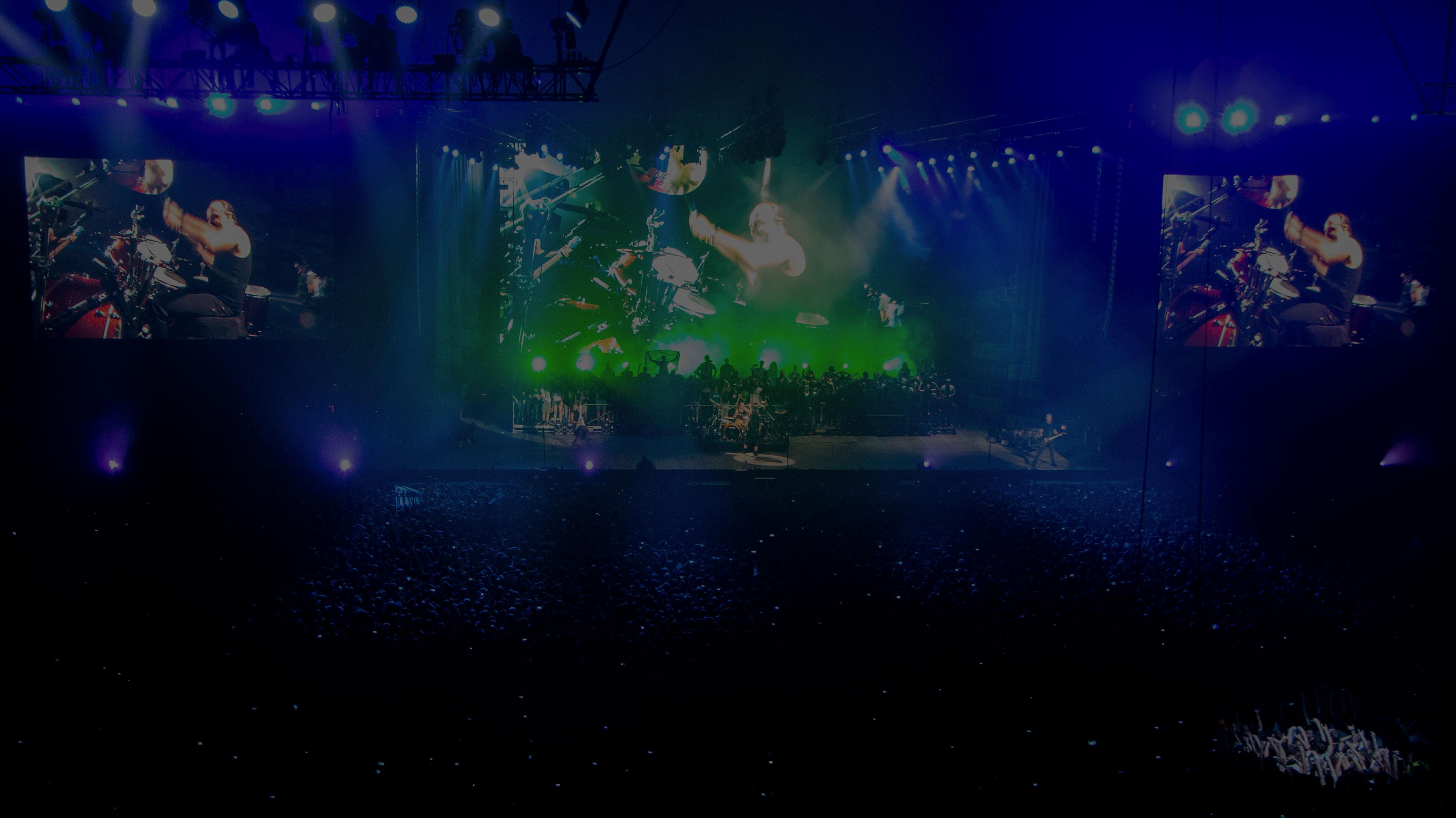 Metallica at SKK Arena in Saint Petersburg, Russia on August 25, 2015