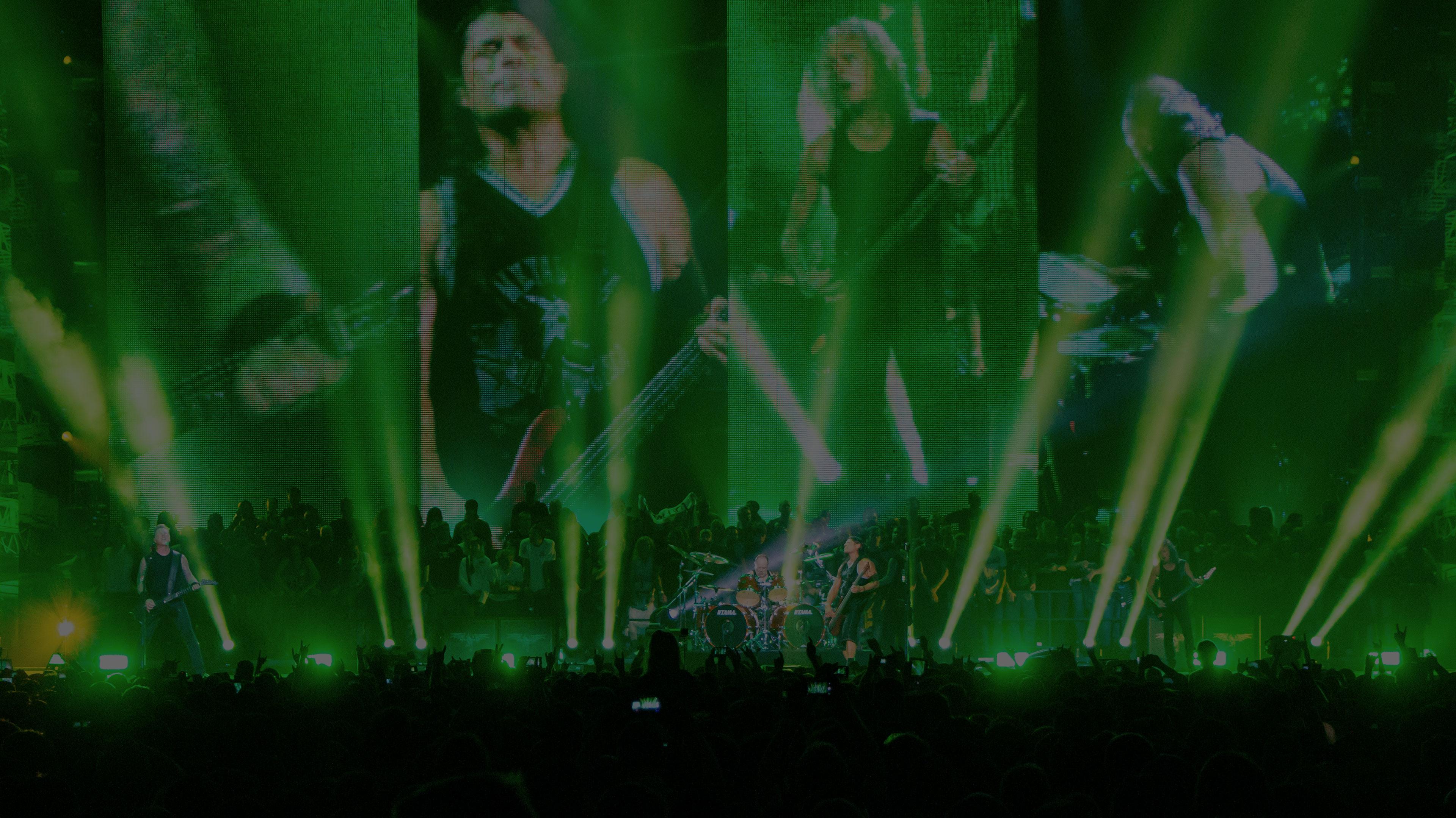 Metallica at Olympijskiy Stadium in Moscow, Russia on August 27, 2015