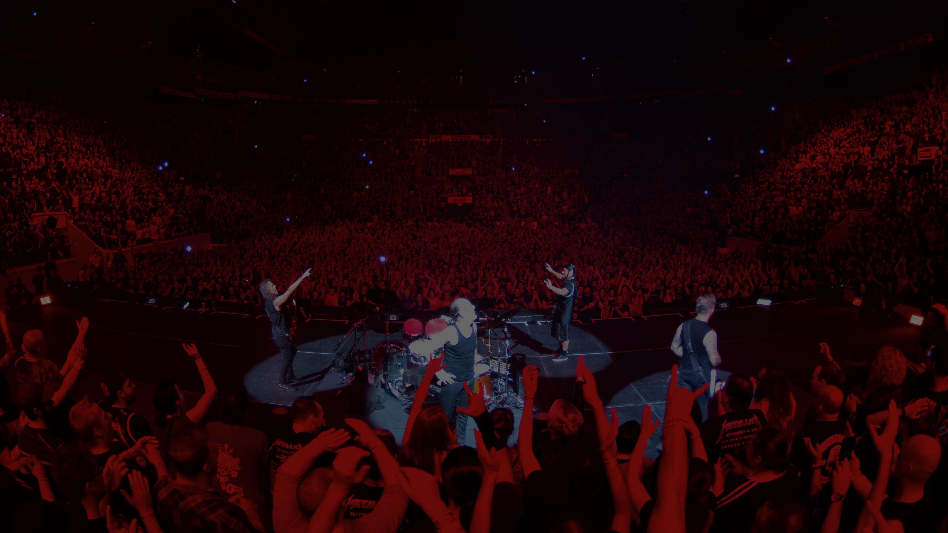 Metallica at Colisée Pepsi in Quebec City, QC, Canada on September 14, 2015