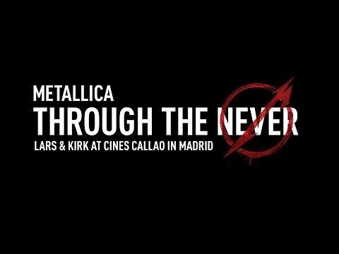 Watch the “Metallica Through the Never (Introduction by Lars & Kirk in Madrid)” Video