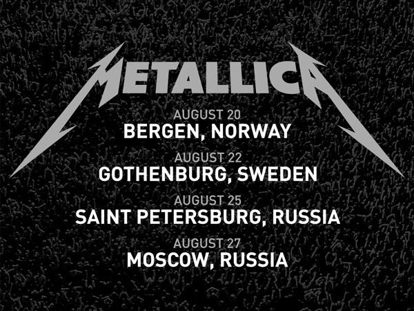 A Few More For Europe! | Metallica.com