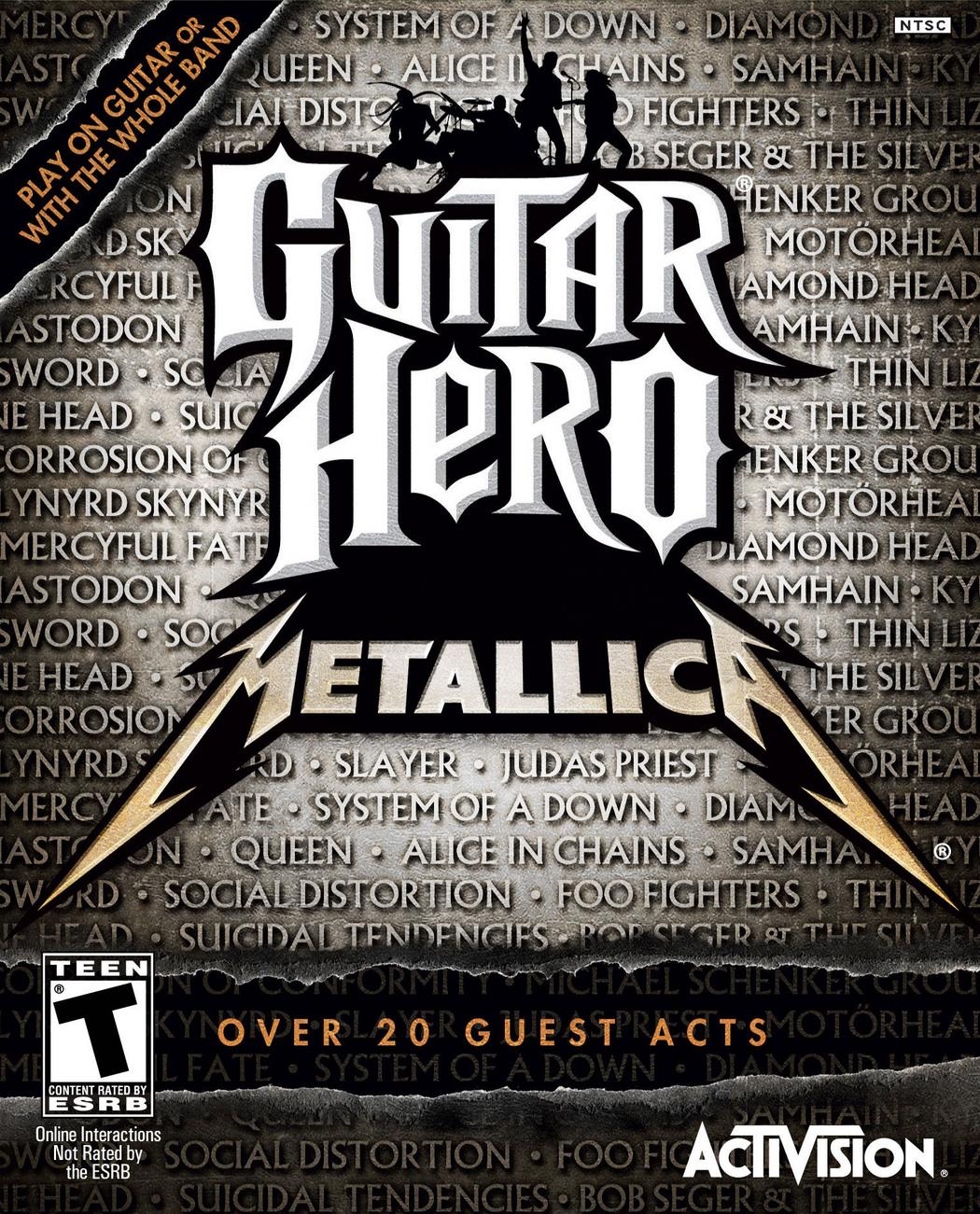 "Guitar Hero: Metallica" Album Cover