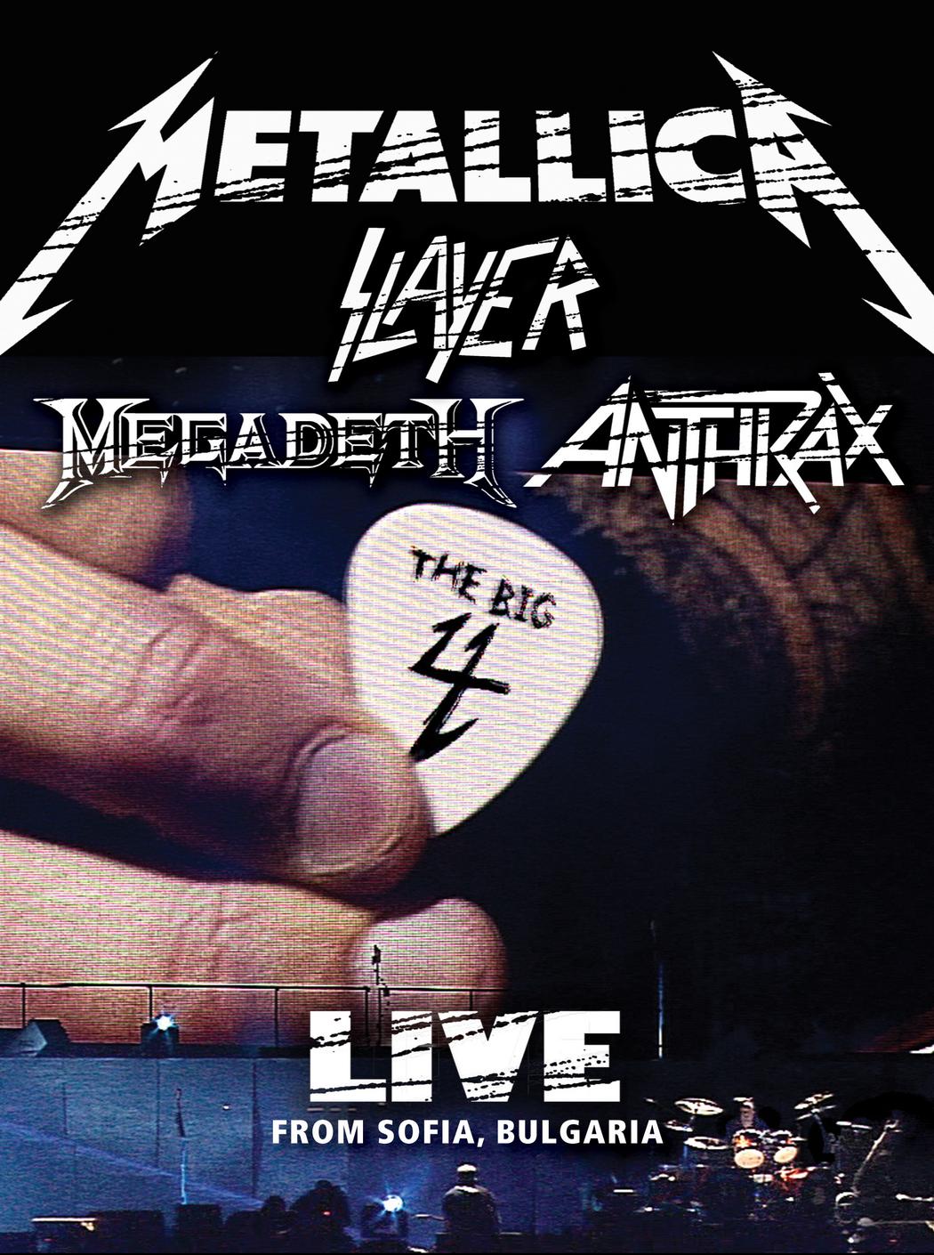 Metallica Discography: The Big 4: Live in Sofia, Bulgaria 