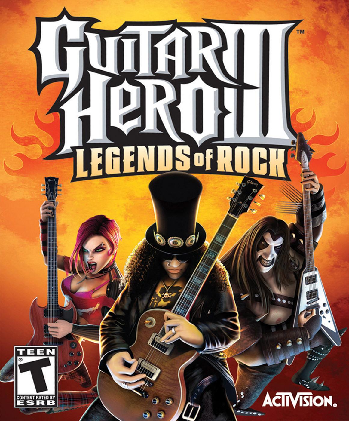 &quot;Guitar Hero III: Legends of Rock&quot; Album Cover