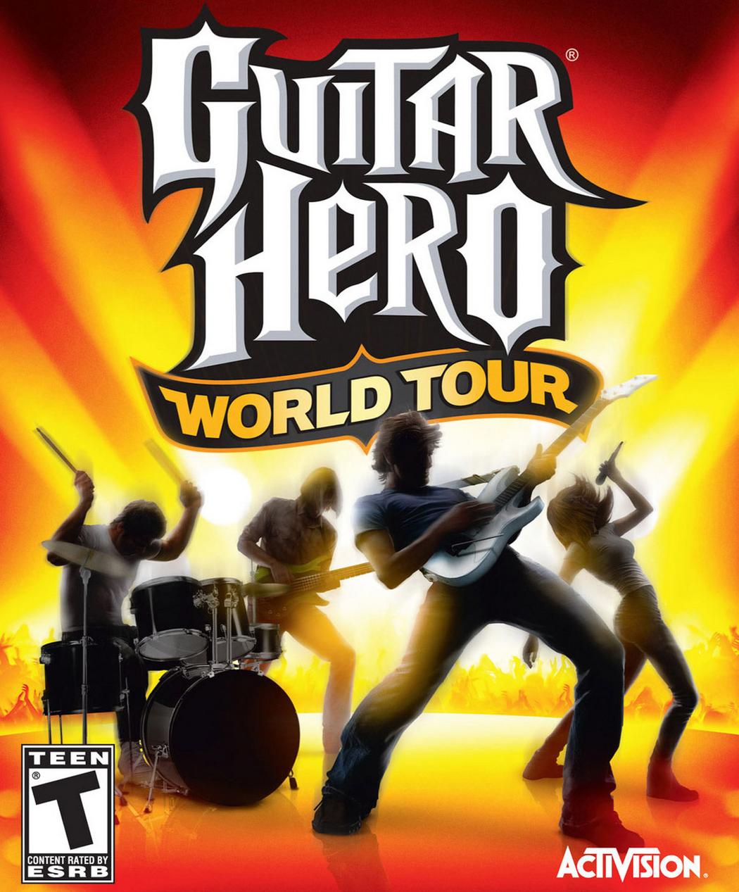 "Guitar Hero World Tour" Album Cover