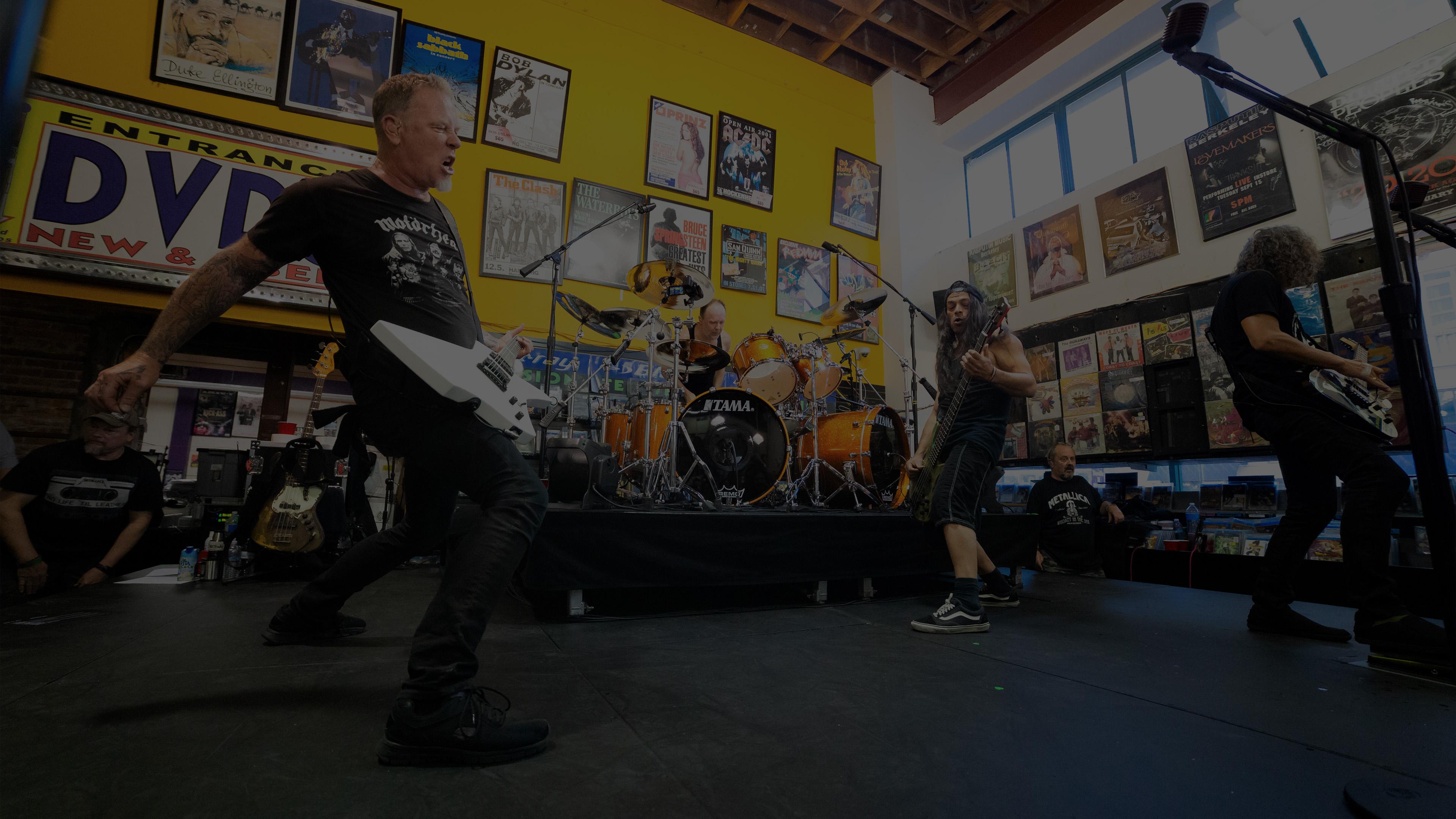 Metallica Video Playlist: Record Store Day: Live at Rasputin Music 